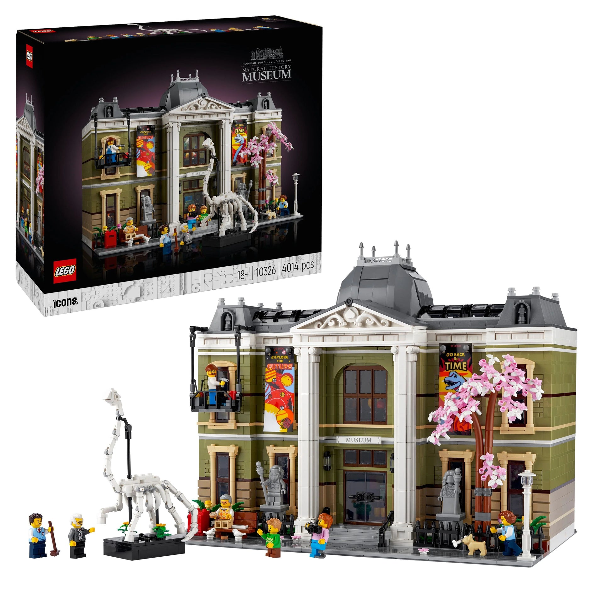 LEGO 10326 Icons Natural History Museum - Toyworld NZ