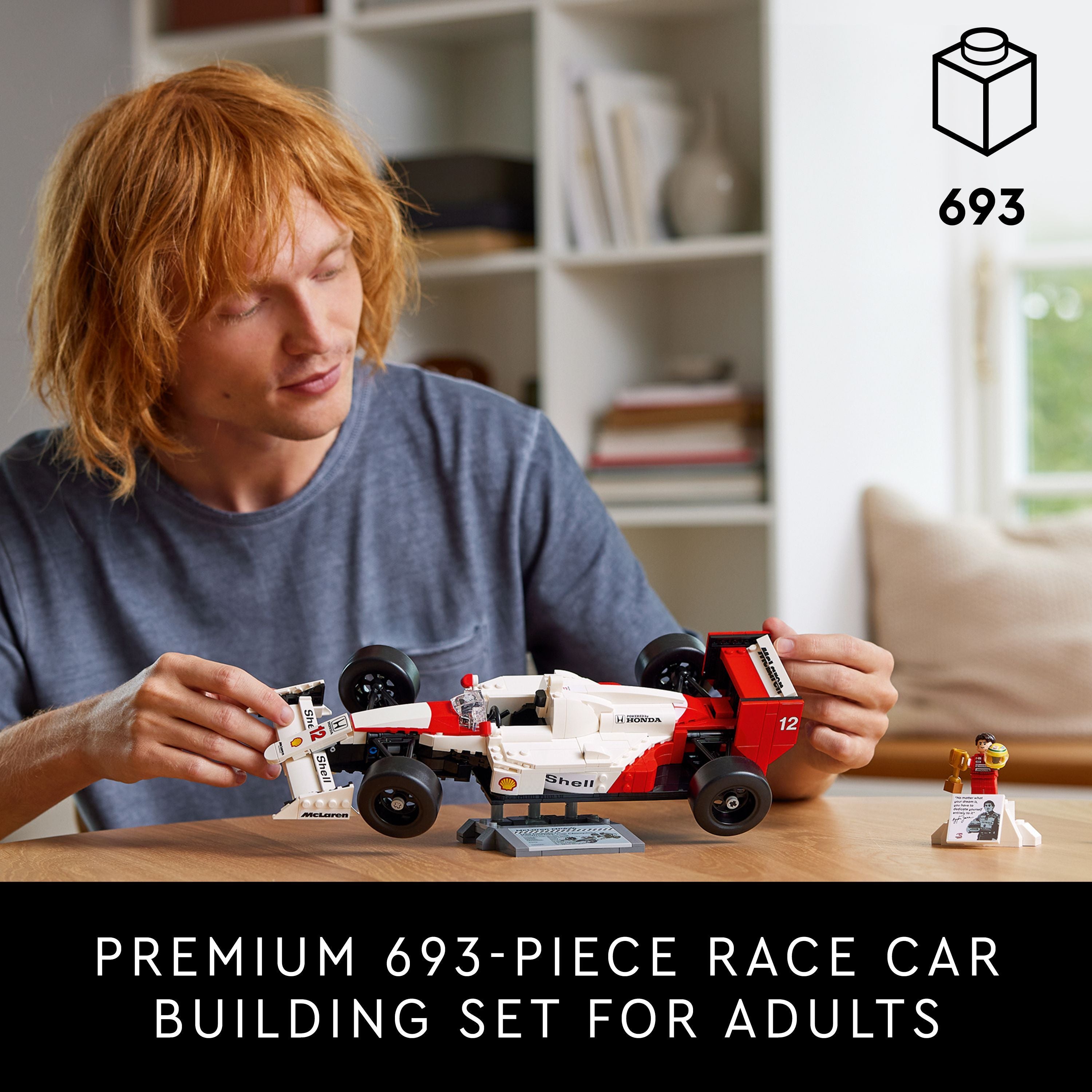 LEGO 10330 Icons Mclaren Mp4/4 & Ayrton Senna