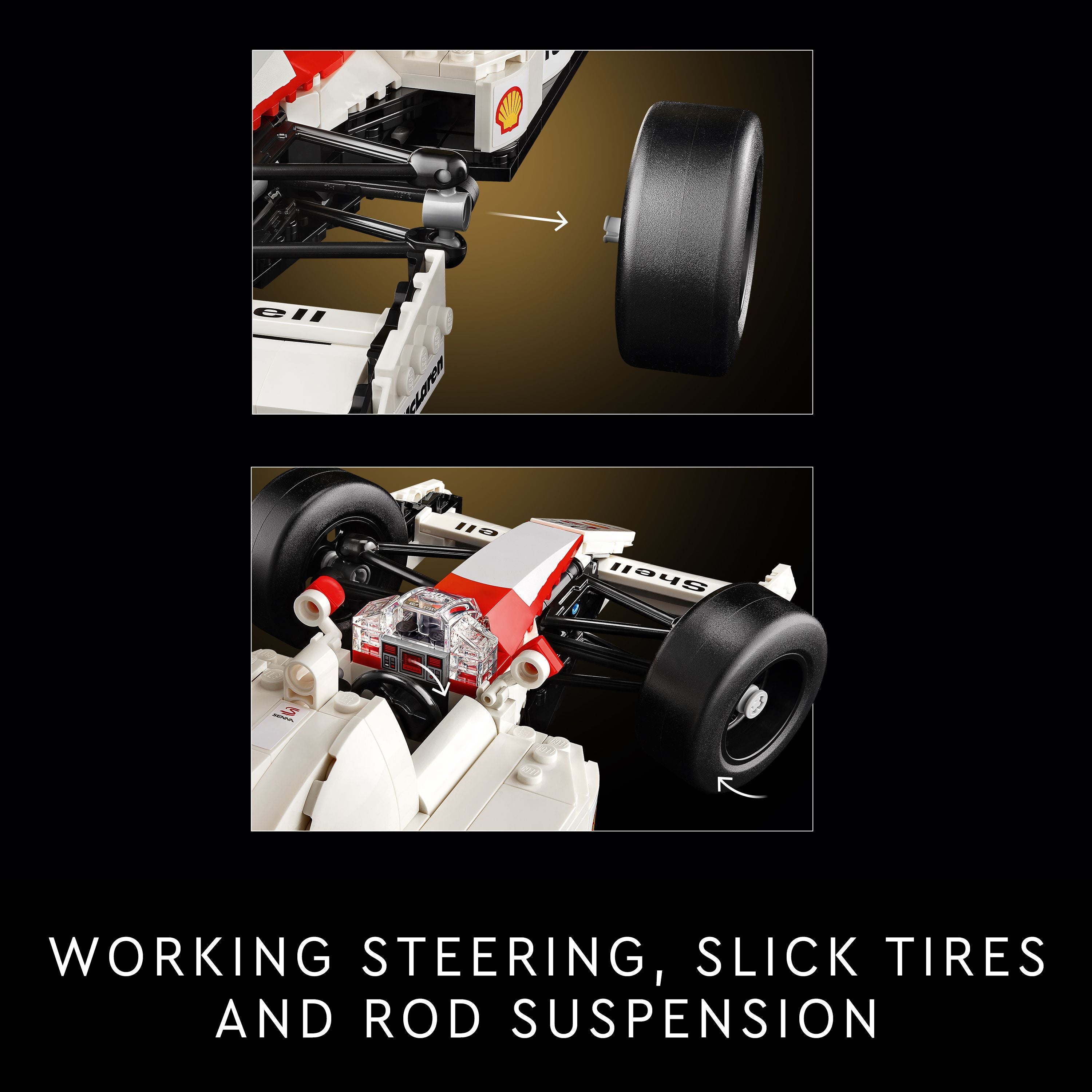 LEGO 10330 Icons Mclaren Mp4/4 & Ayrton Senna