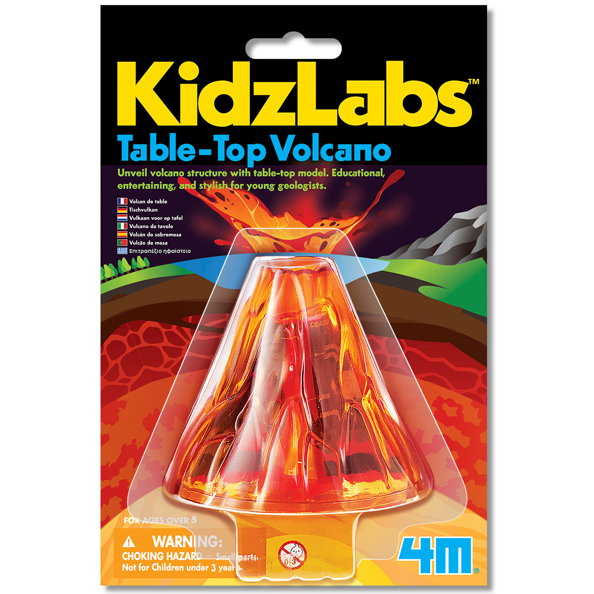 4M KidzLabs - Table-Top Volcano