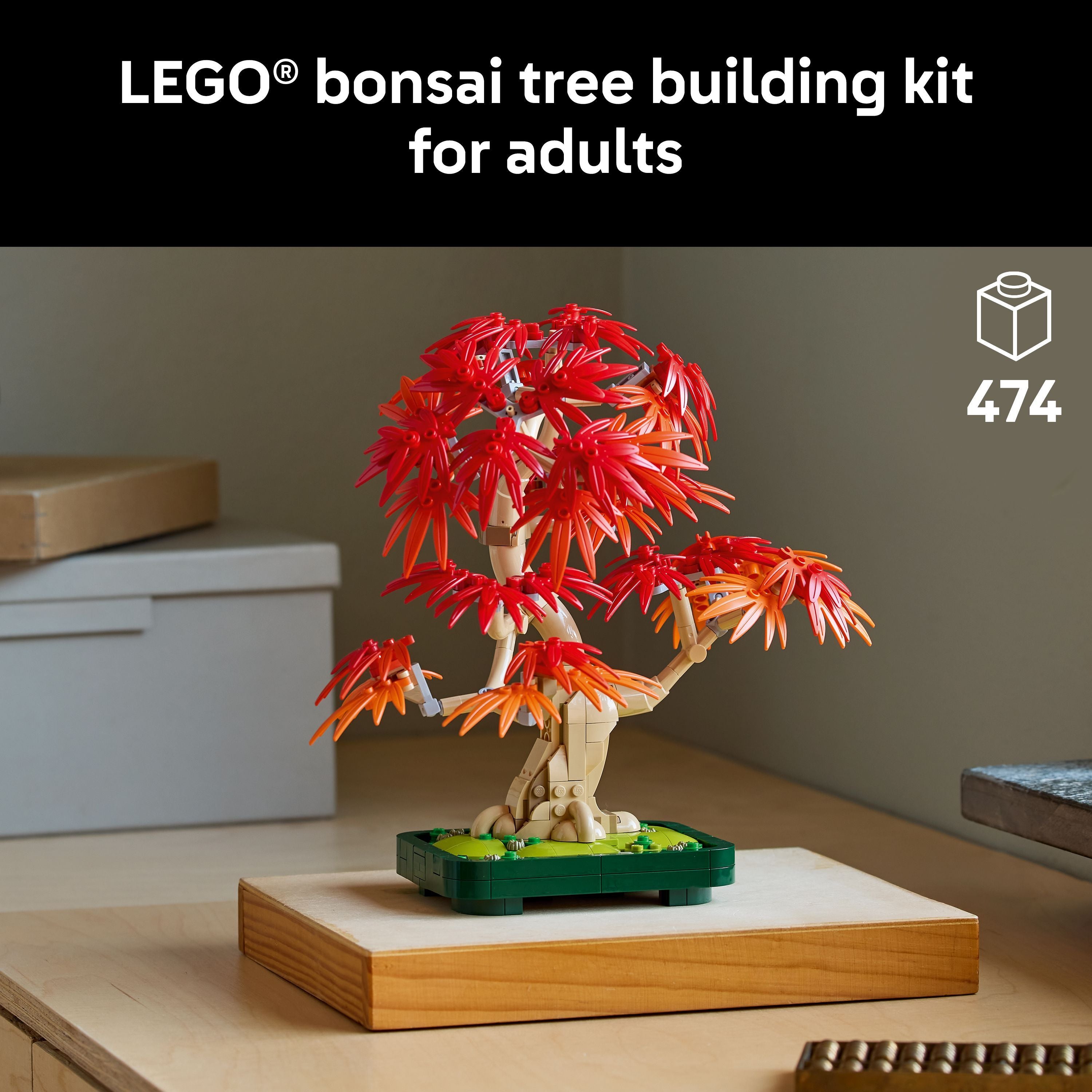 LEGO 10348 Botanicals Japanese Red Maple Bonsai Tree