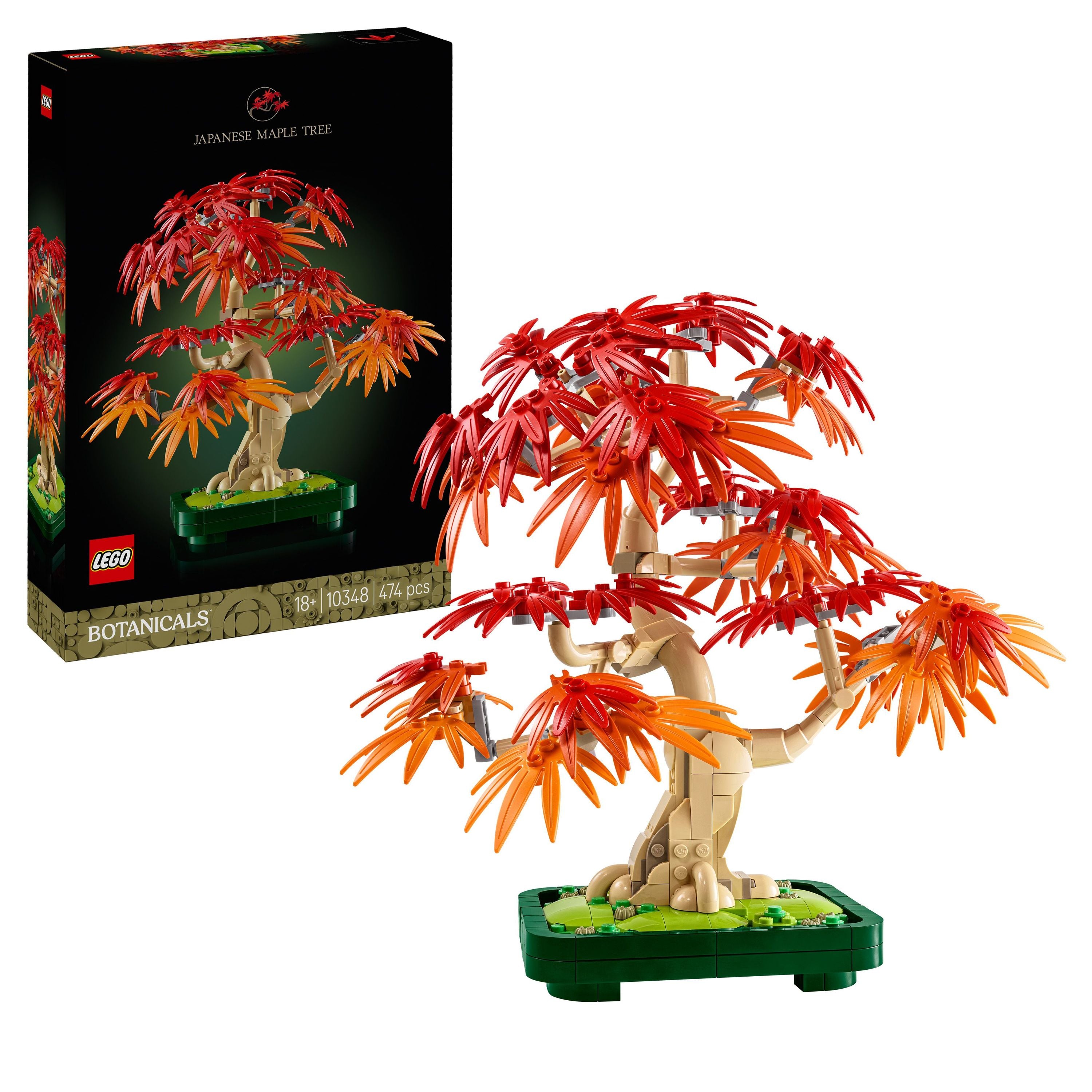 LEGO 10348 Botanicals Japanese Red Maple Bonsai Tree
