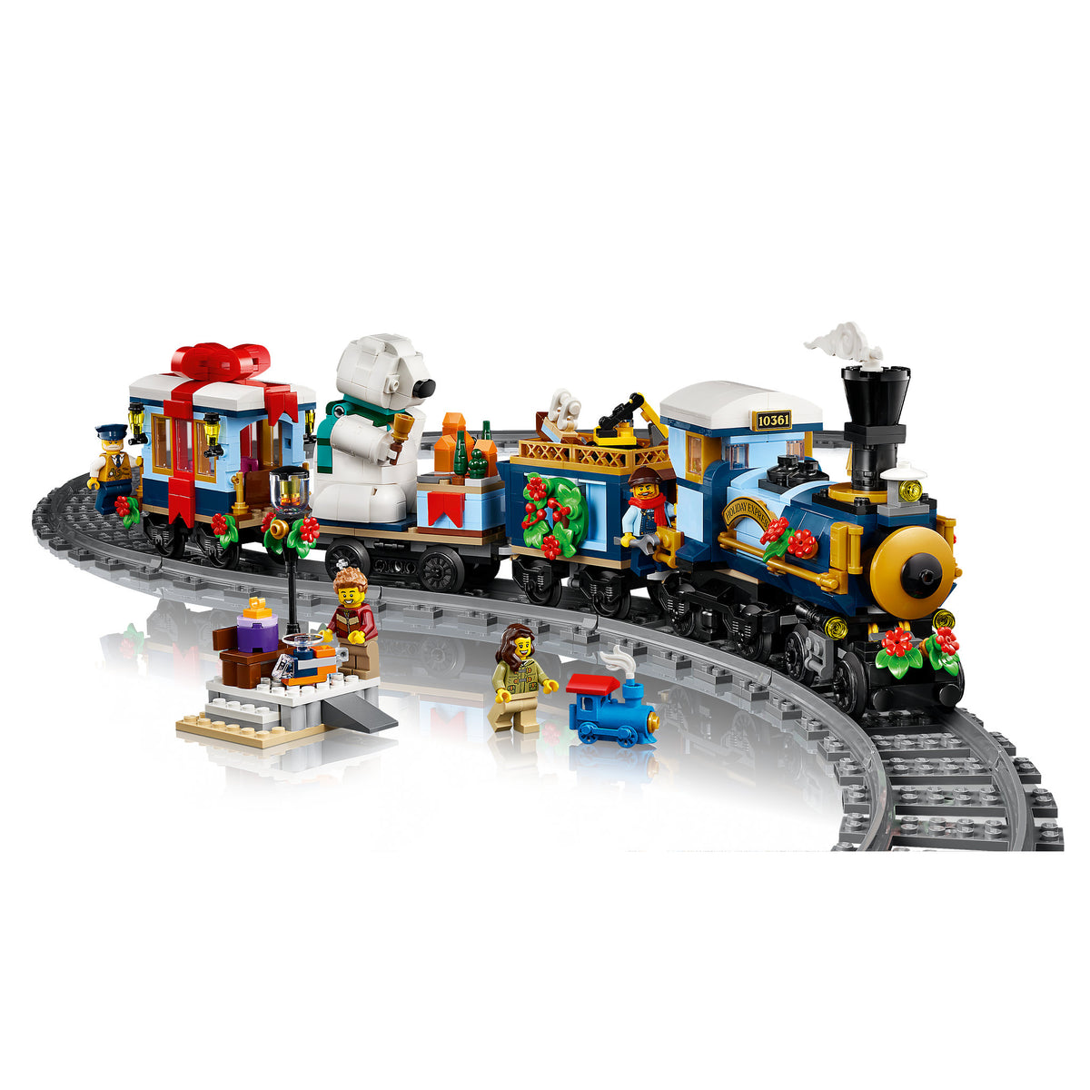 Toyworld Train Model LEGO 10361 Icons Holiday Express Train – Toyworld NZ