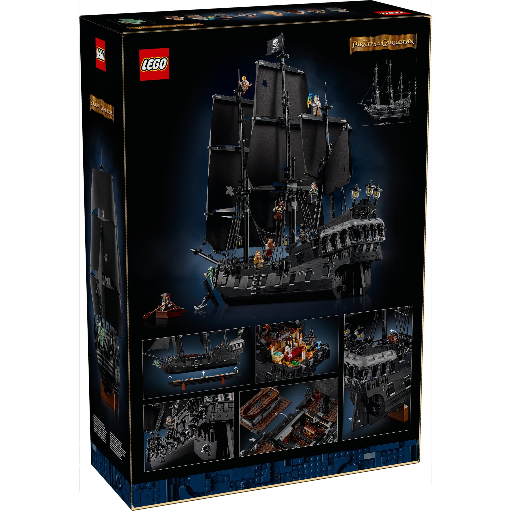 LEGO 10365 Icons Captain Jack Sparrow's Pirate Ship