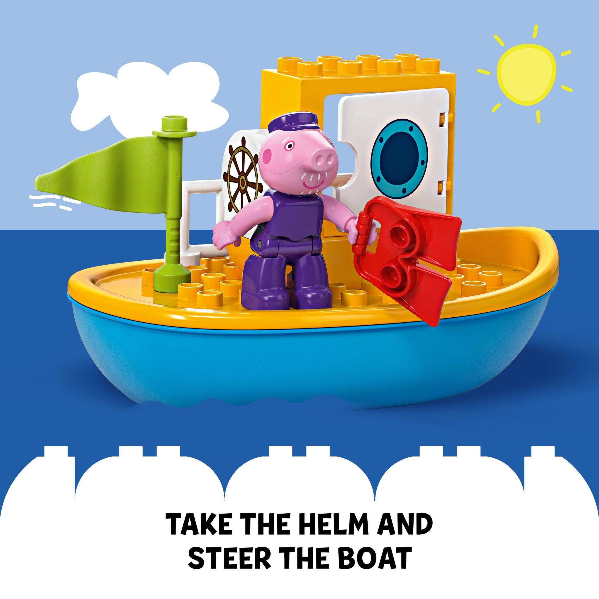 LEGO 10432 DUPLO Peppa Pig Boat Trip