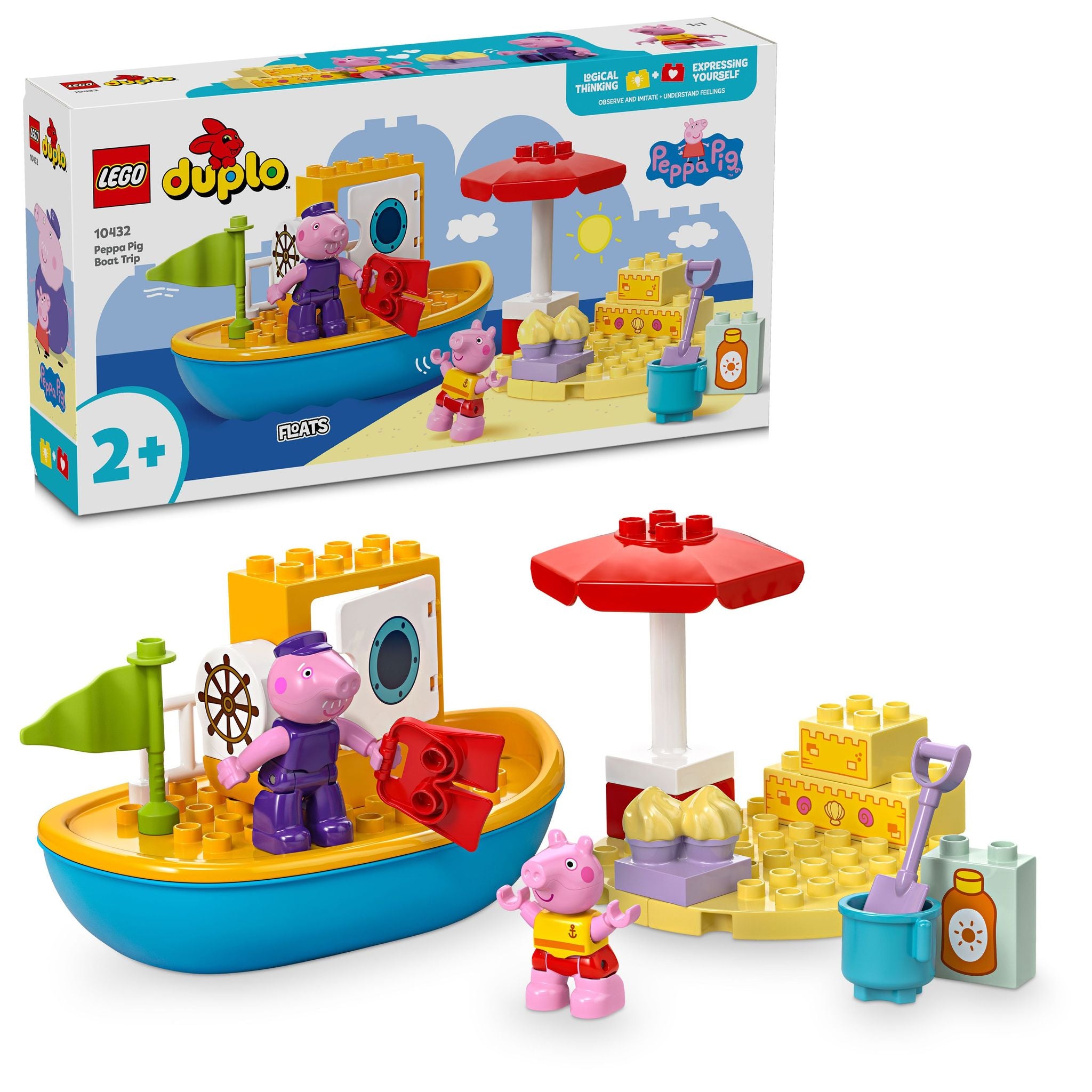 LEGO 10432 DUPLO Peppa Pig Boat Trip