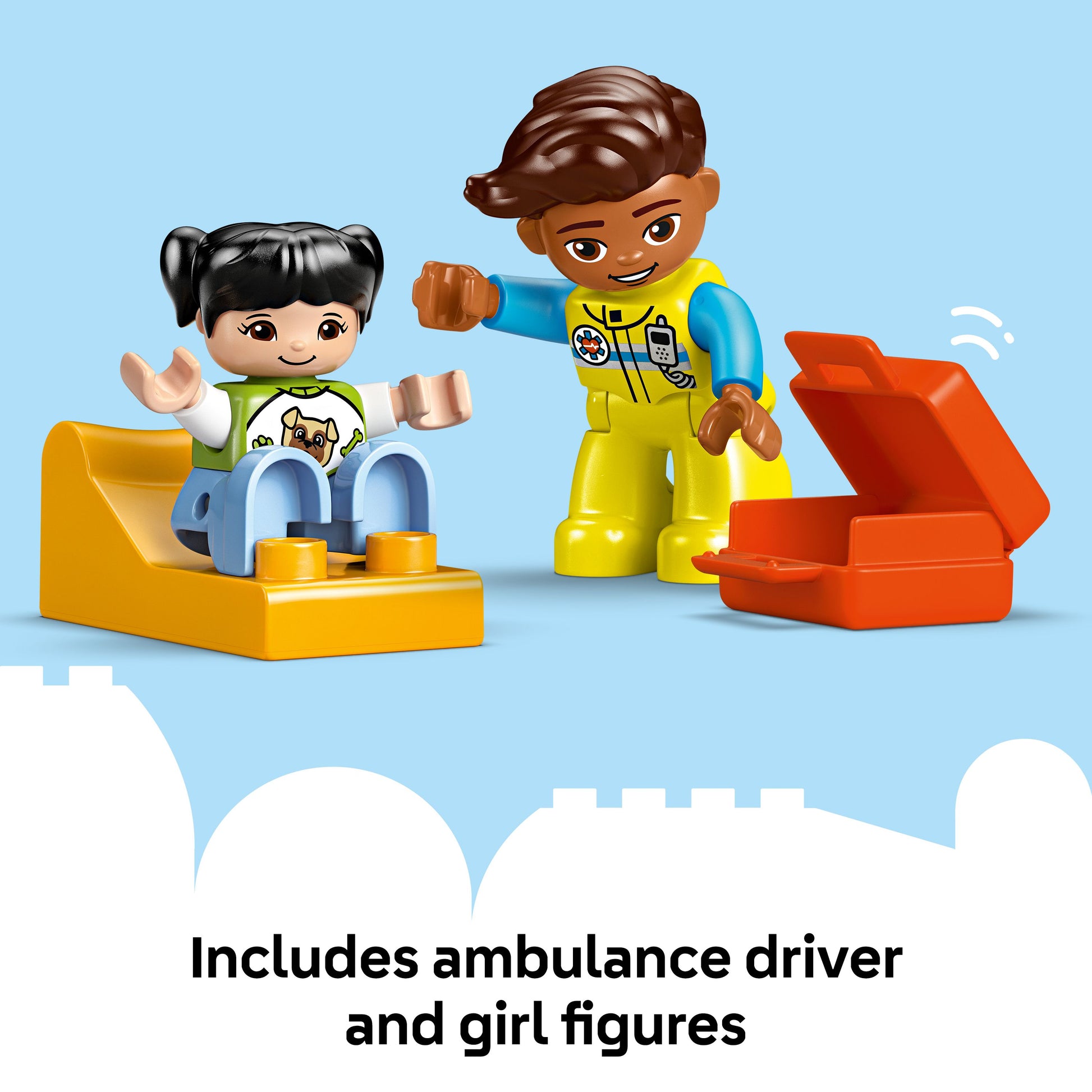 LEGO 10447 DUPLO Ambulance Driver – Toyworld NZ