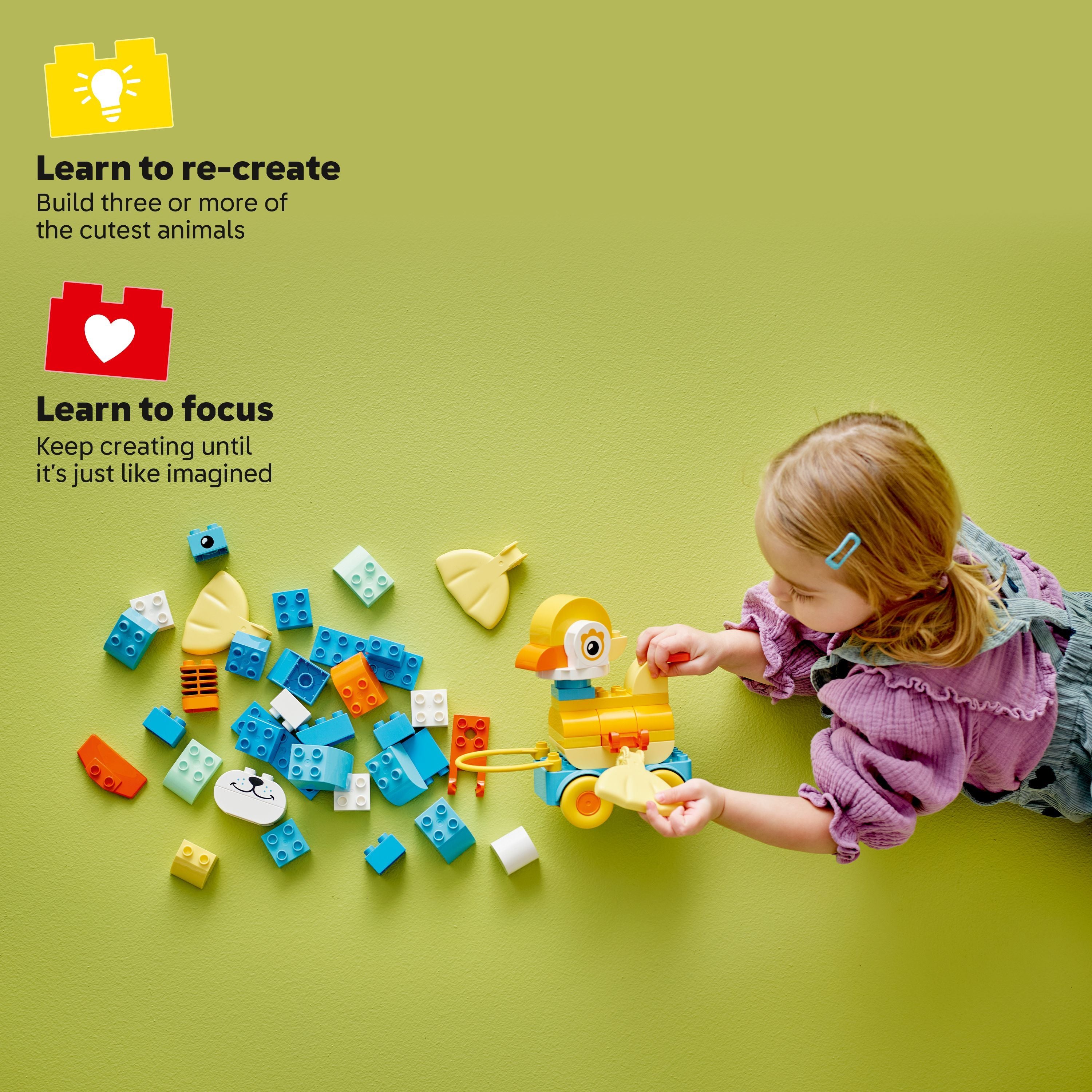 LEGO 10448 DUPLO Town 3in1 Animals on Wheels