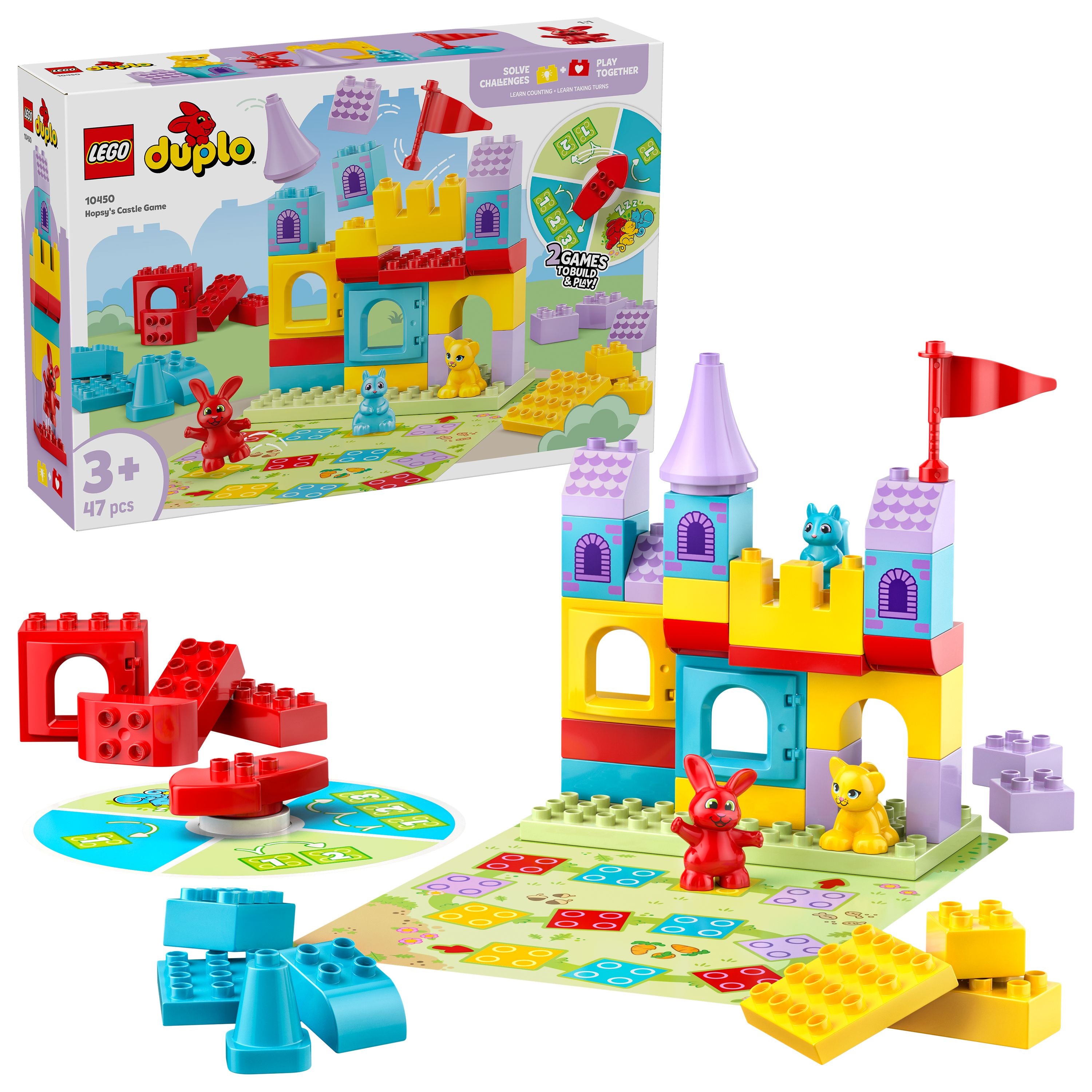LEGO 10450 DUPLO Hopsy’s Castle Game