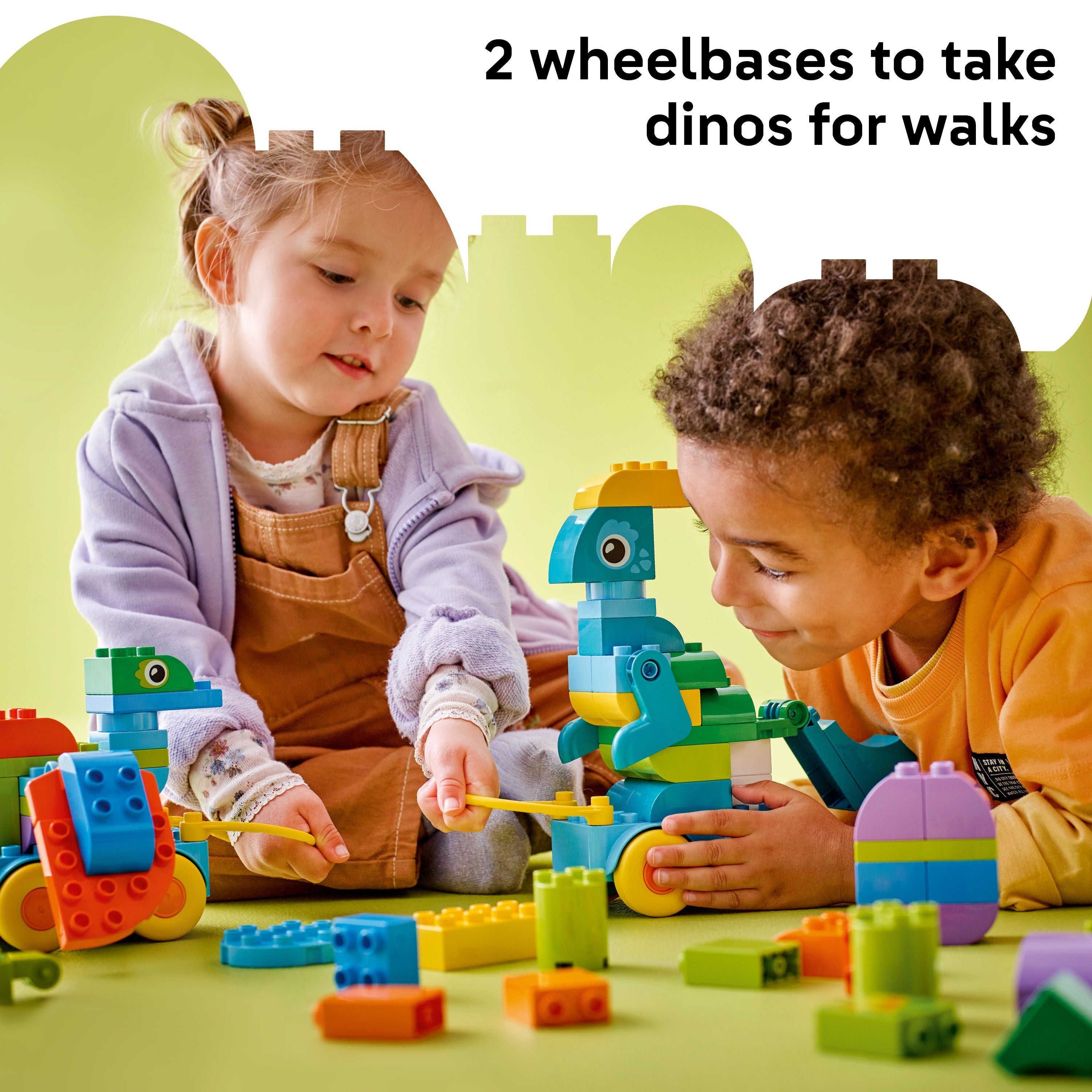 LEGO 10451 DUPLO Town 3in1 Dinosaurs on Wheels