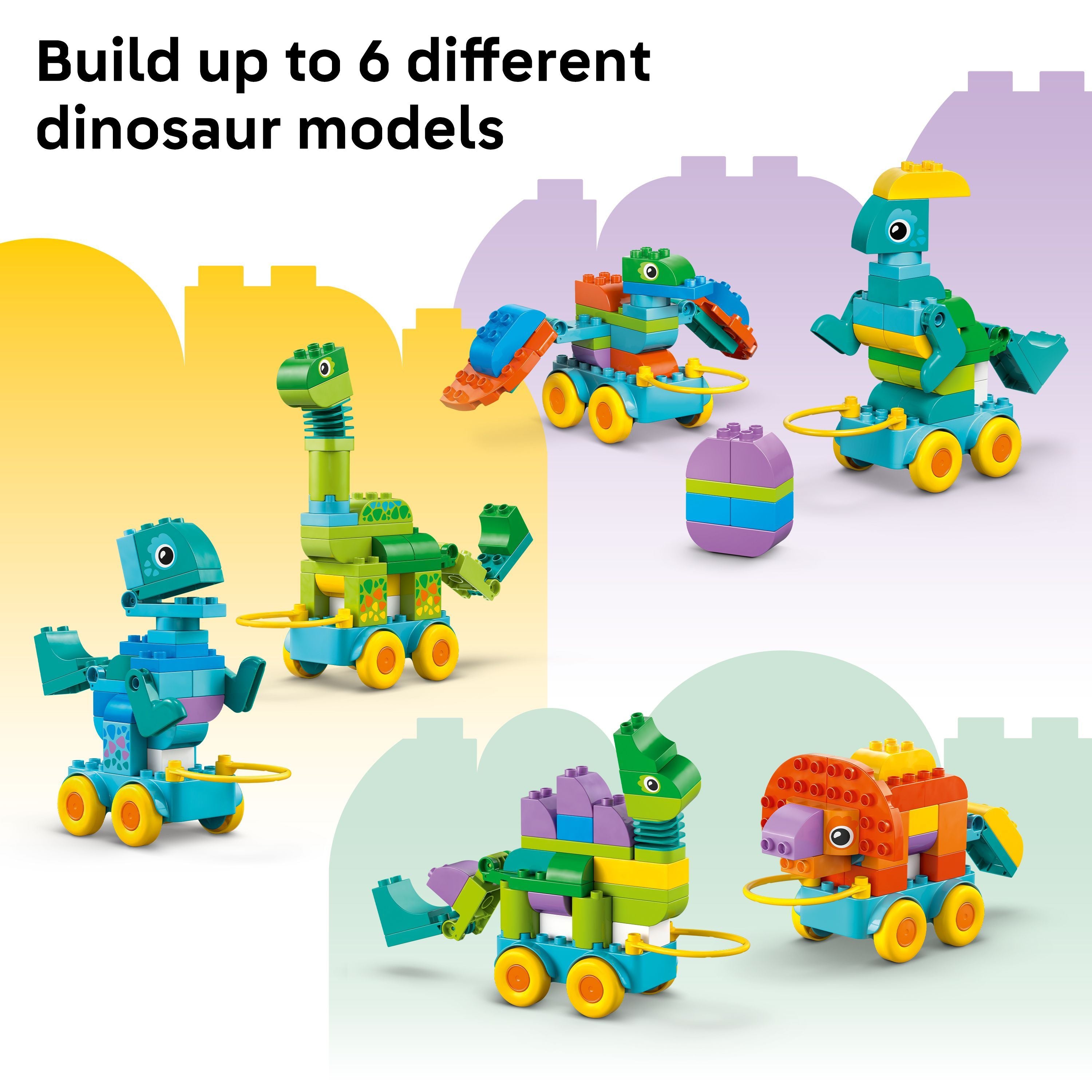 LEGO 10451 DUPLO Town 3in1 Dinosaurs on Wheels