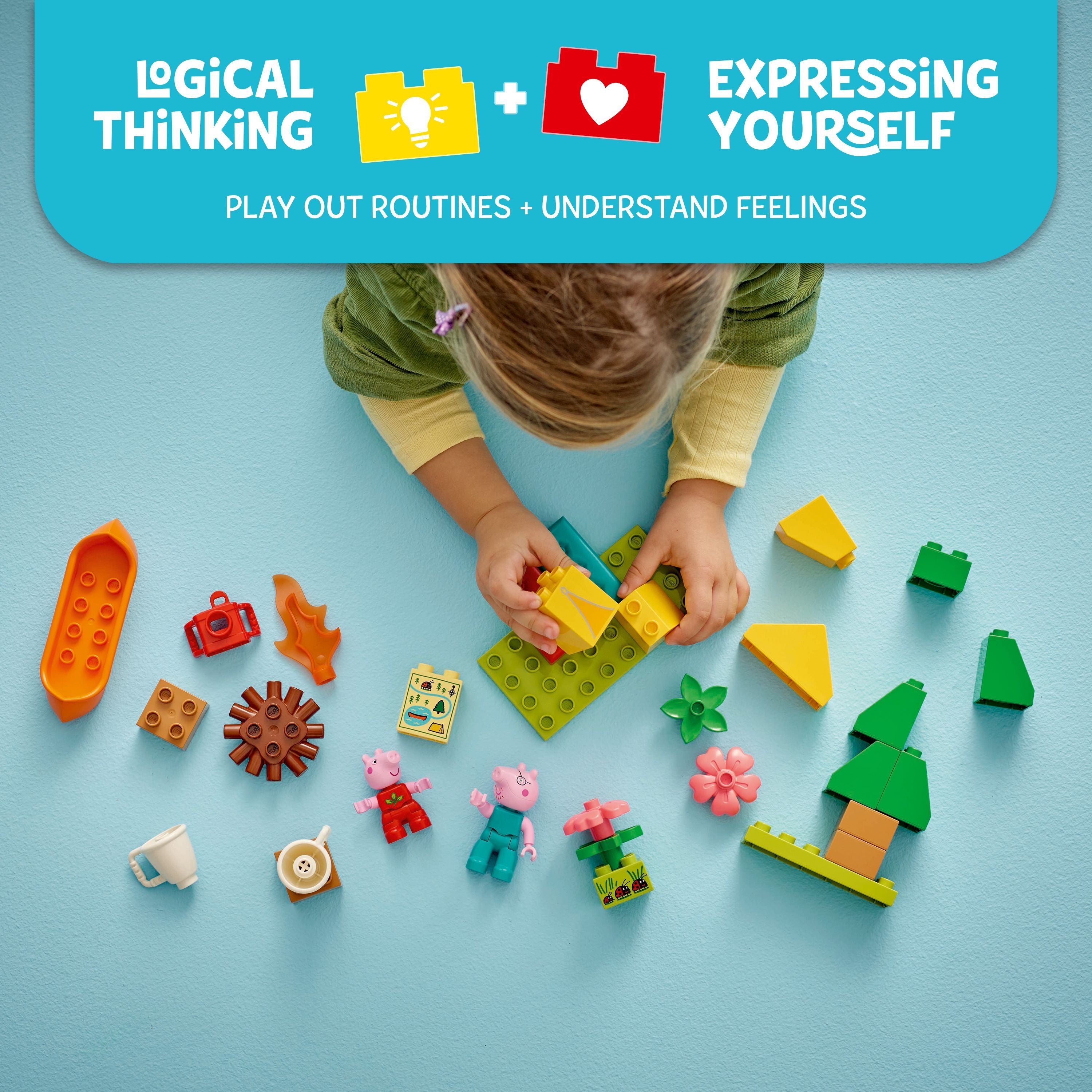 LEGO 10452 DUPLO Peppa Pig Camping Trip