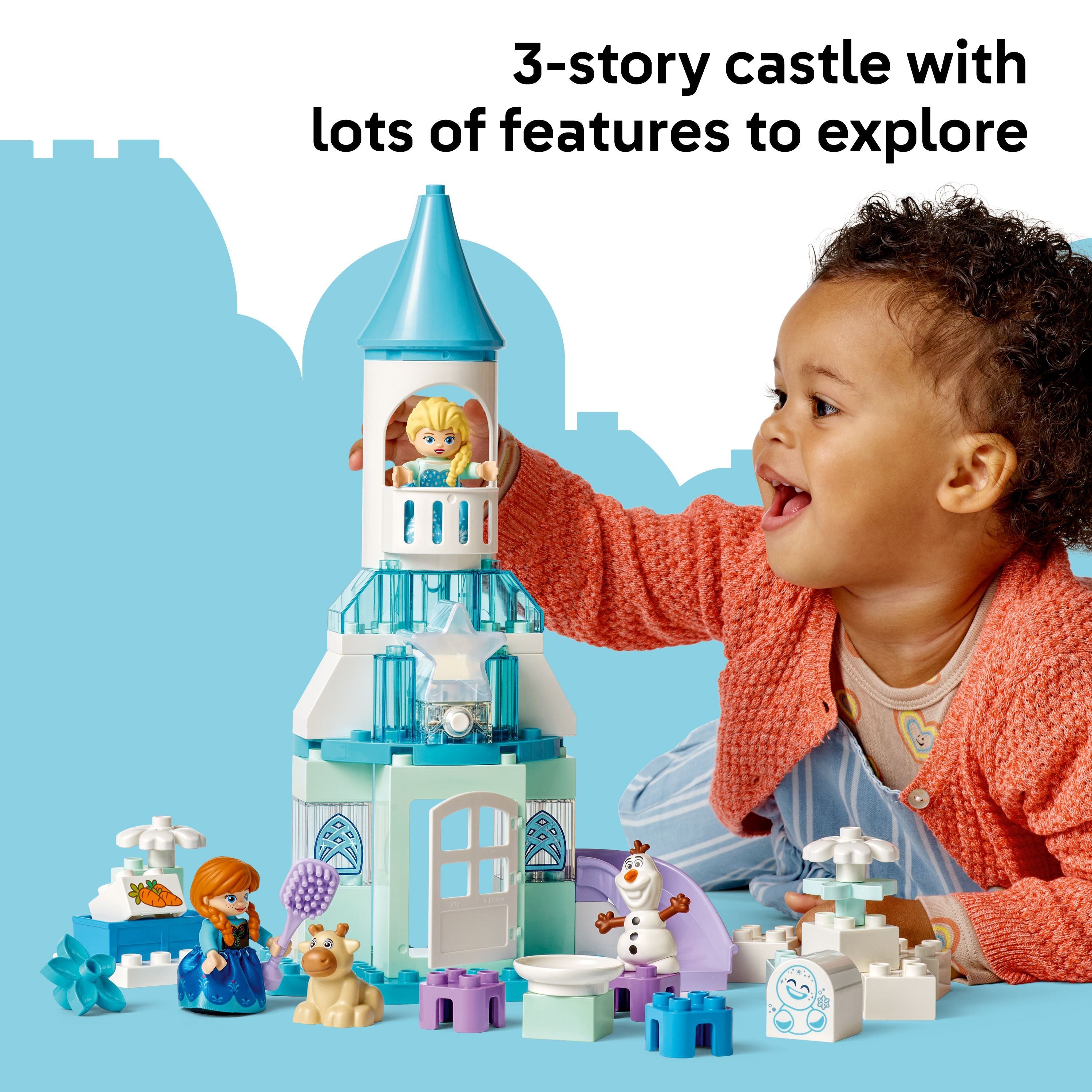 LEGO 10455 DUPLO Disney Anna and Elsa’s Frozen Castle Party