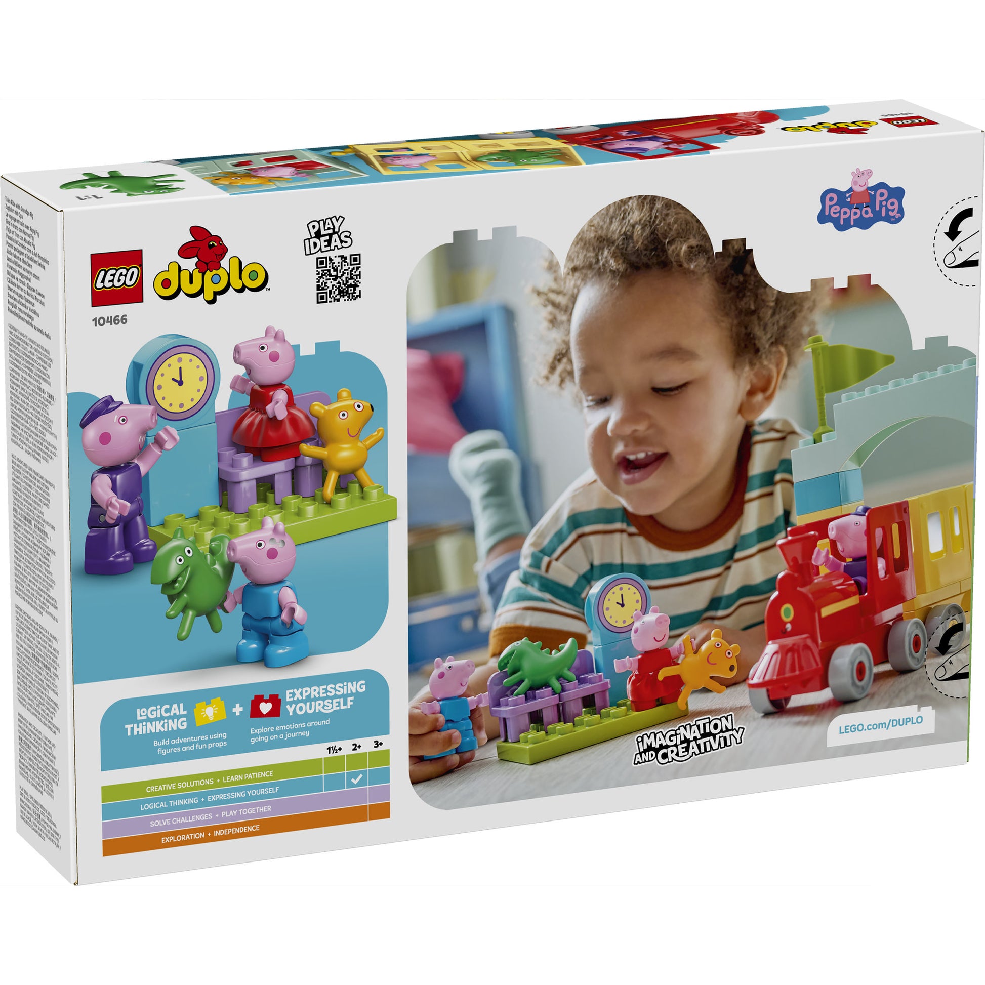 LEGO 10466 Duplo Peppa Pig Train Ride with Grandpa Pig - Toyworld NZ
