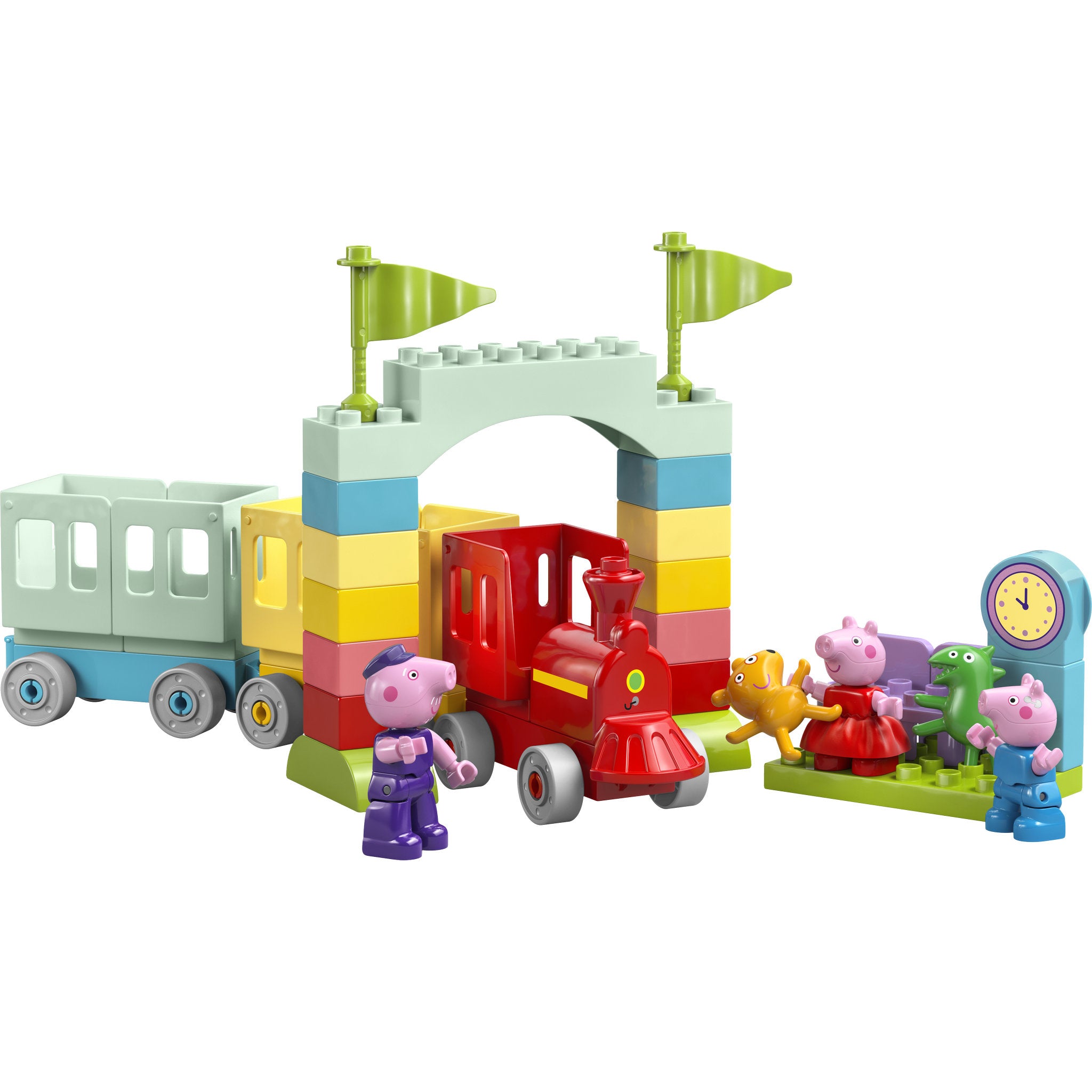 LEGO 10466 Duplo Peppa Pig Train Ride with Grandpa Pig - Toyworld NZ