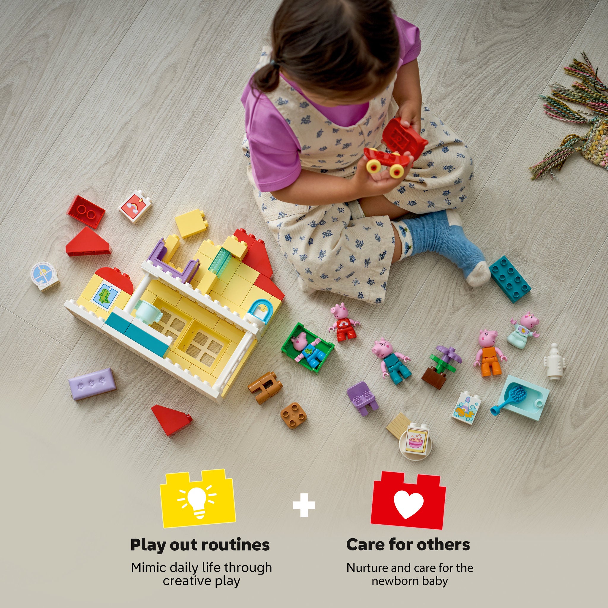 LEGO 10467 Duplo Peppa Pig Family House - Toyworld NZ