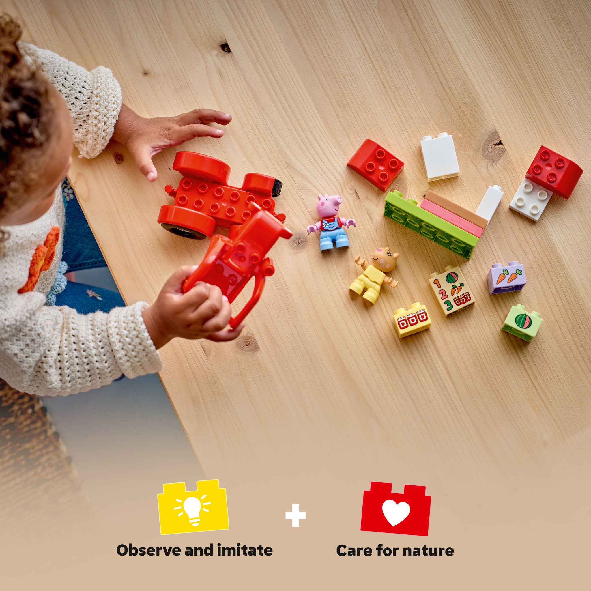 LEGO 10468 DUPLO Peppa Pig Tractor and Market