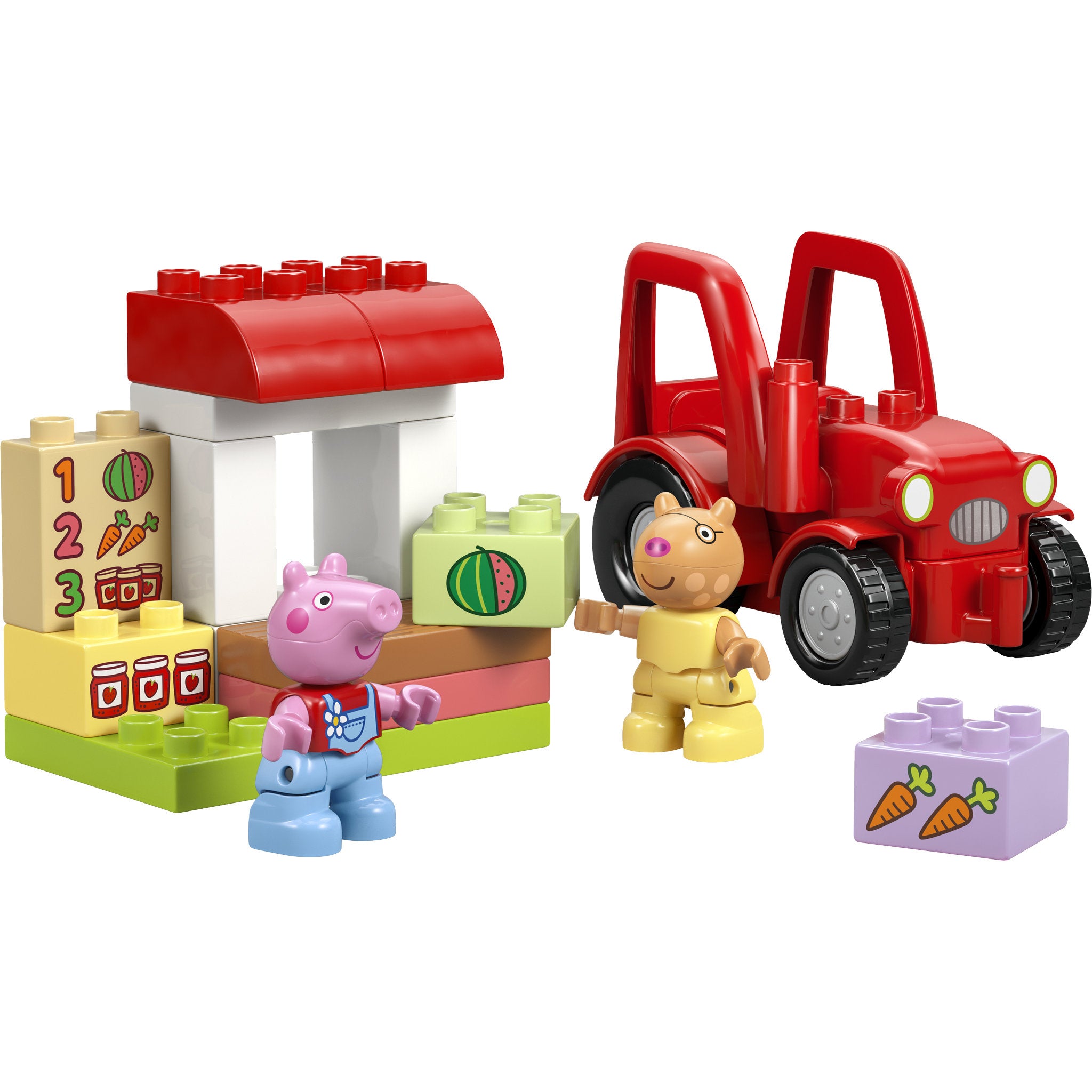 LEGO 10468 DUPLO Peppa Pig Tractor and Market