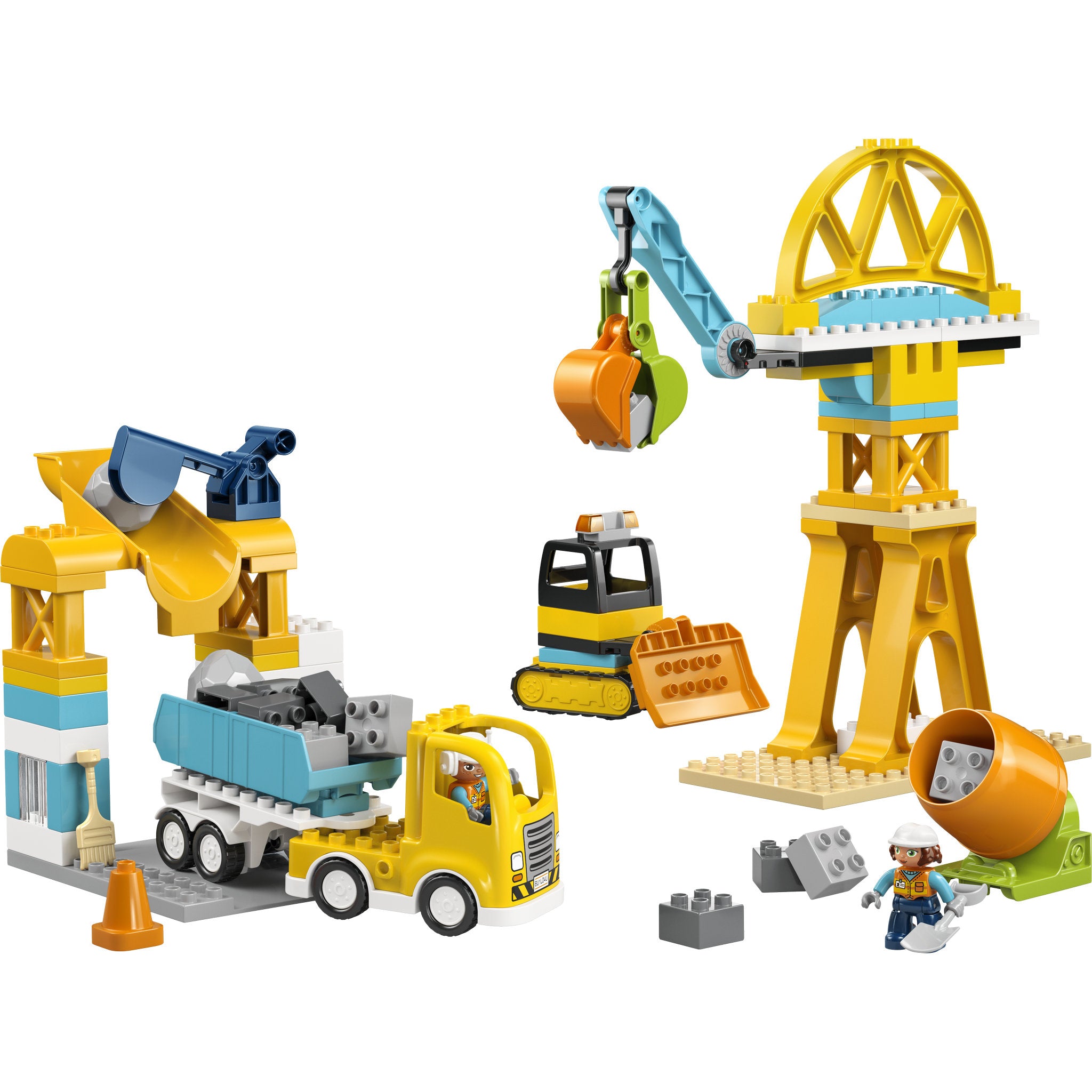 LEGO 10476 DUPLO 3 In 1 Construction Site And Vehicles