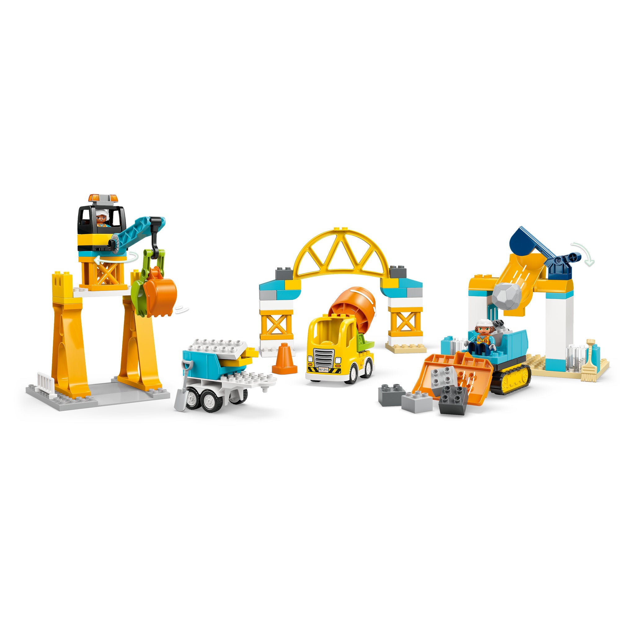 LEGO 10476 DUPLO 3 In 1 Construction Site And Vehicles