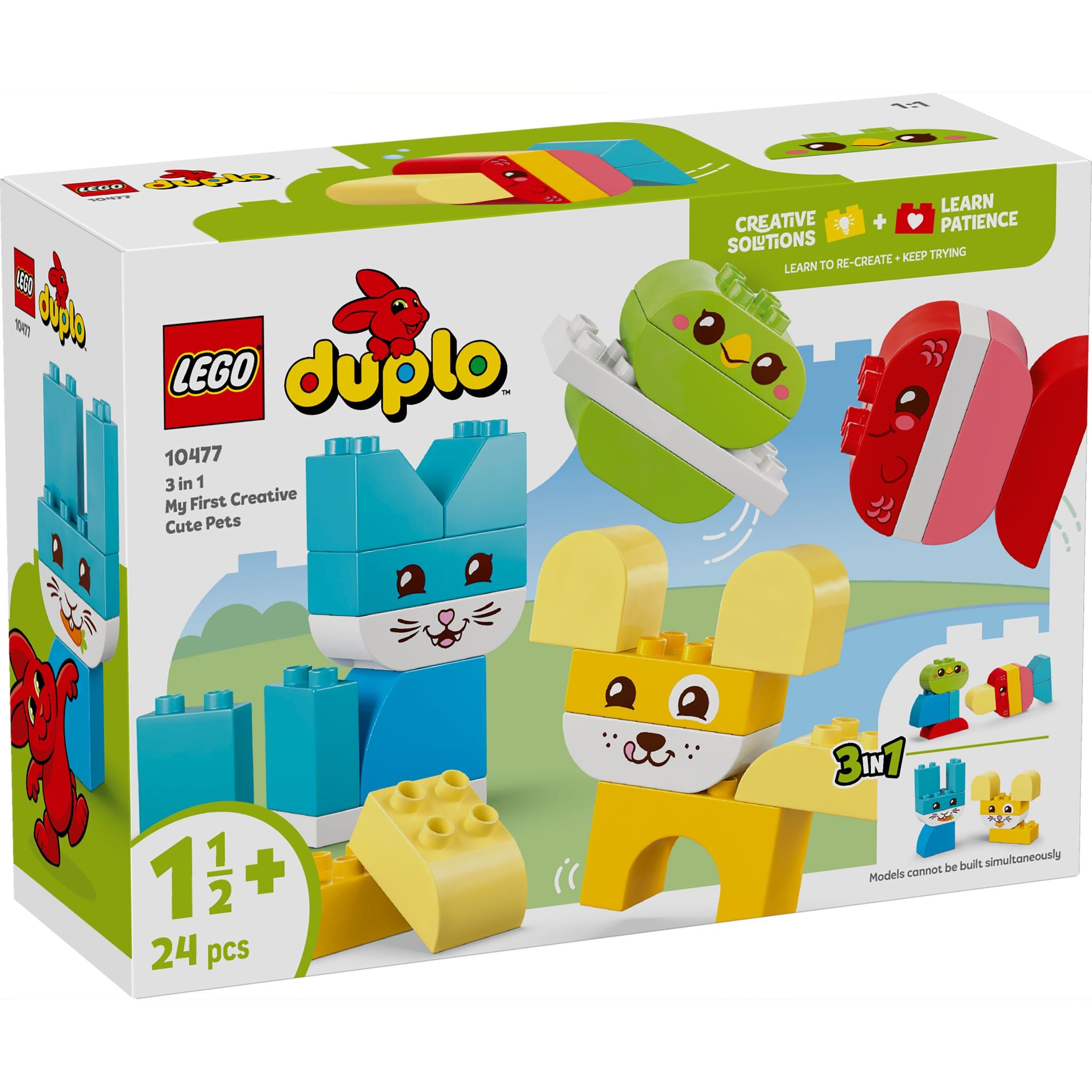 LEGO 10477 DUPLO My First 3 in 1 Creative Cute Pets