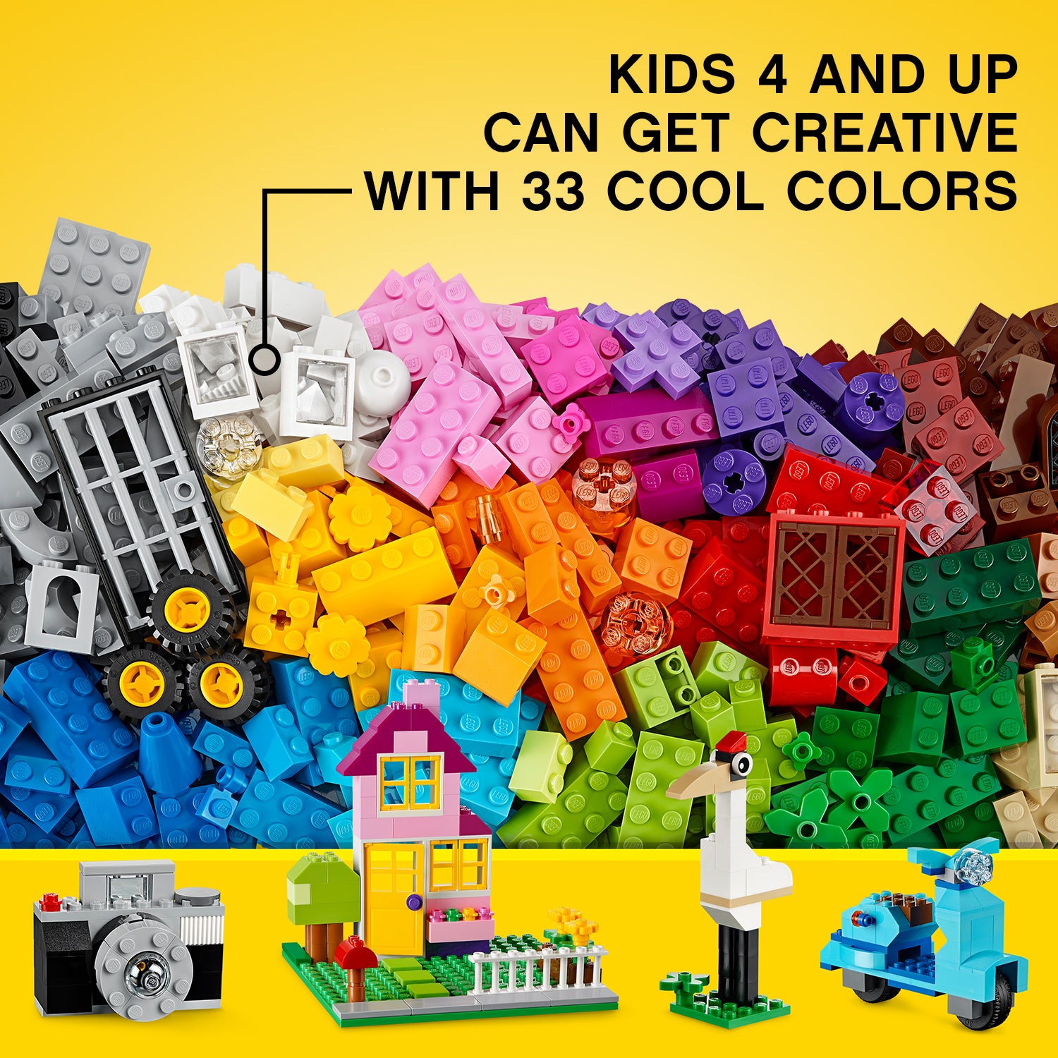 LEGO 10698 Classic Large Creative Brick Box 790 Piece