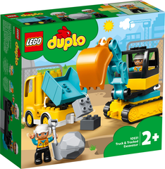 LEGO 10931 DUPLO CONSTRUCTION TRUCK & TRACKED EXCAVATOR