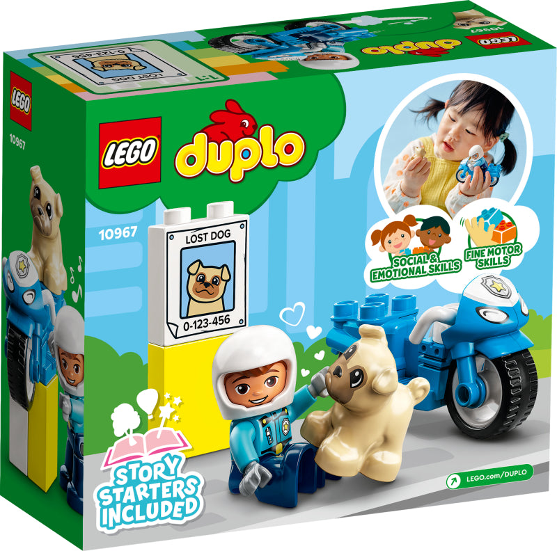 LEGO 10967 DUPLO Police Motorcycle – Toyworld NZ