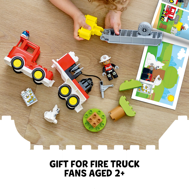 fire truck toys r us duplo