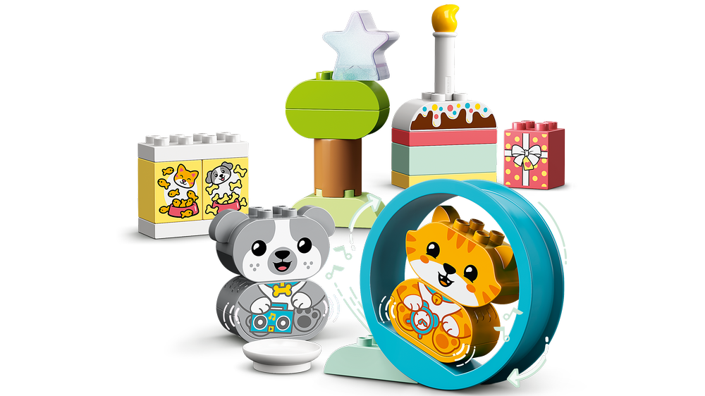 LEGO 10977 DUPLO My First Puppy & Kitten With Sounds