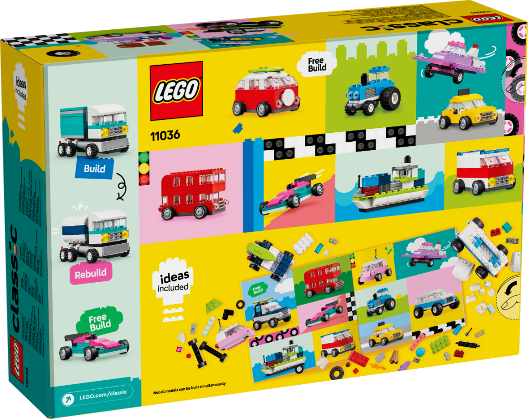 LEGO 11036 Classic Creative Vehicles