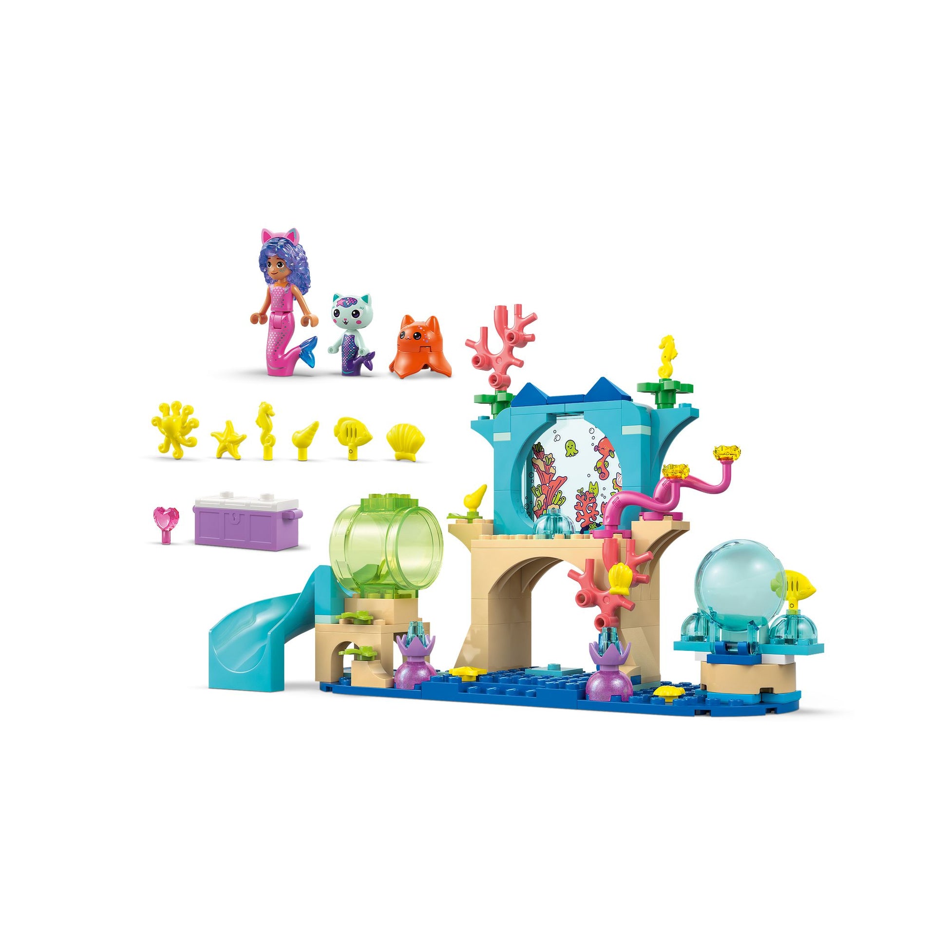 LEGO 11204 Gabby’s Dollhouse Mermaid Gabby’s Aquarium Adventure - Toyworld NZ