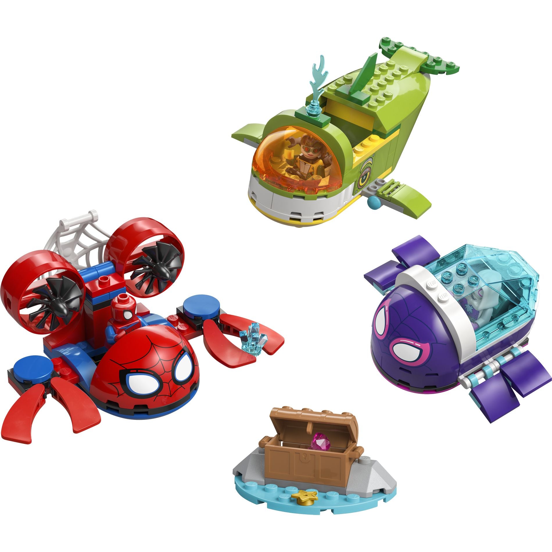 LEGO 11207 Marvel Spidey And His Amazing Friends Spidey: Underwater Vehicles