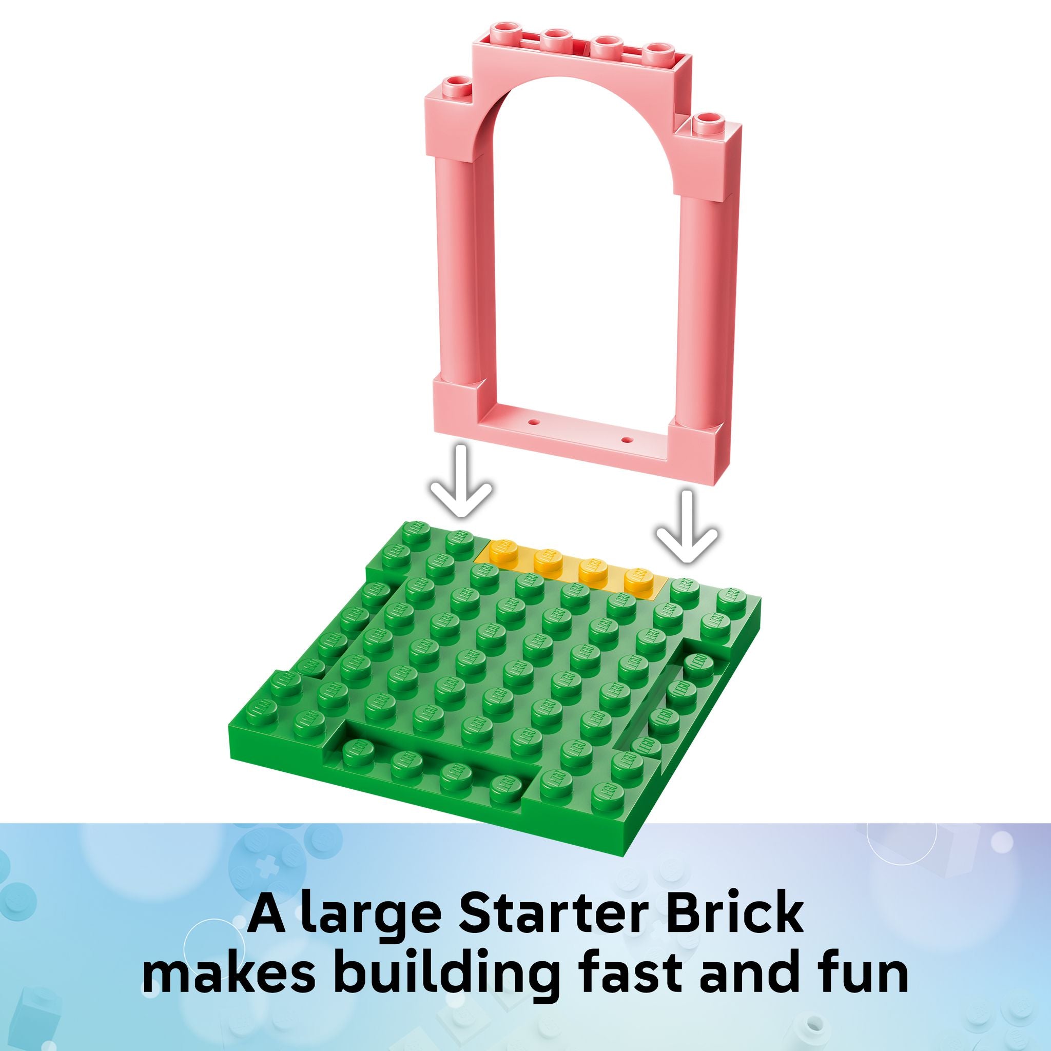 LEGO 11214 Gabby’s Dollhouse Fairy Roller Coaster and Tea Party