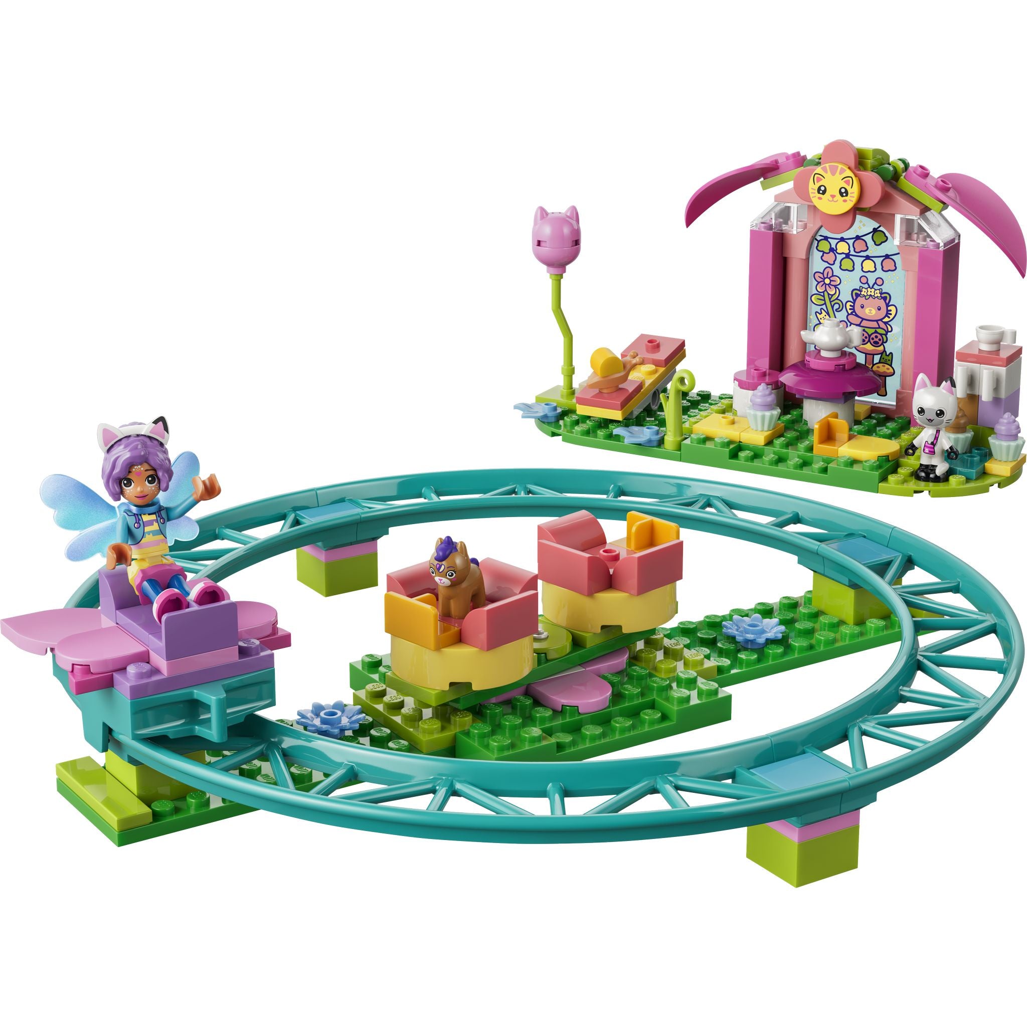 LEGO 11214 Gabby’s Dollhouse Fairy Roller Coaster and Tea Party