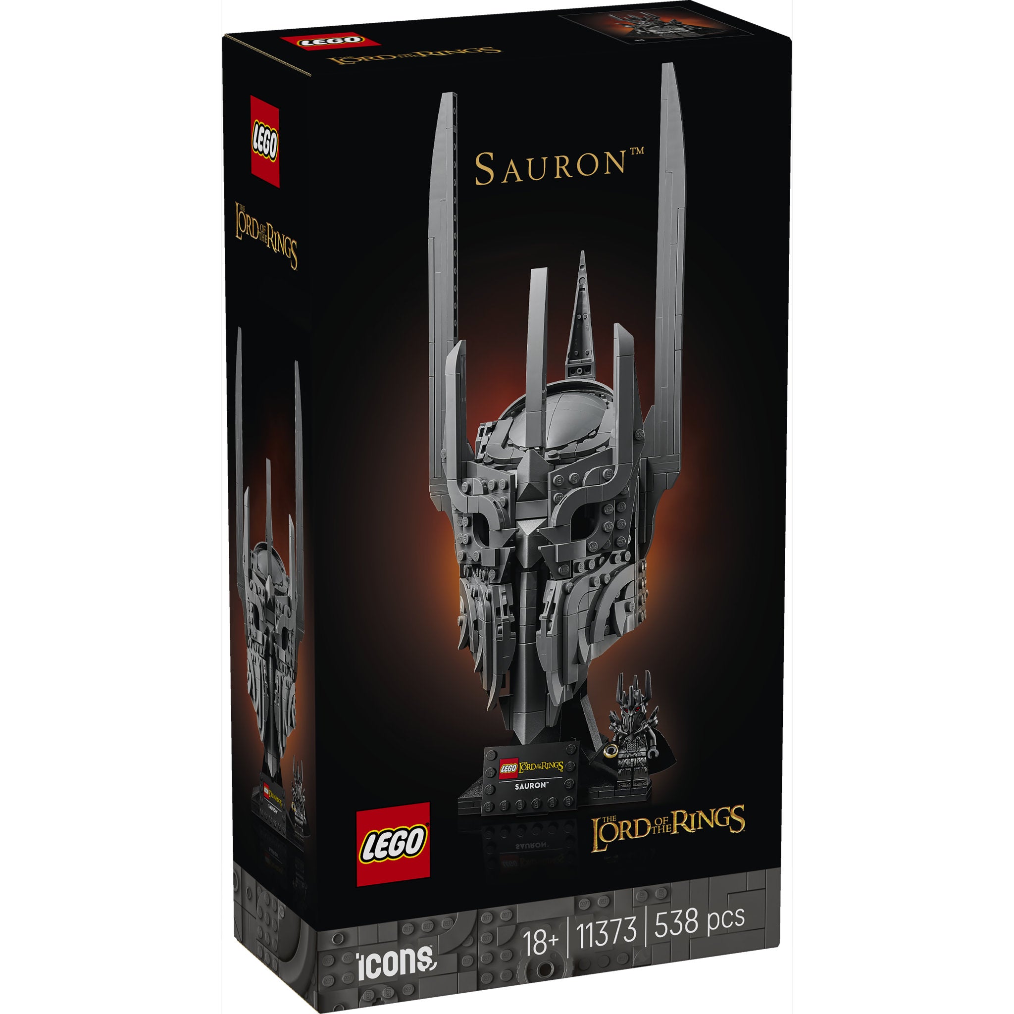 LEGO 11373 Icons The Lord of The Rings: Sauron's Helmet - Toyworld NZ