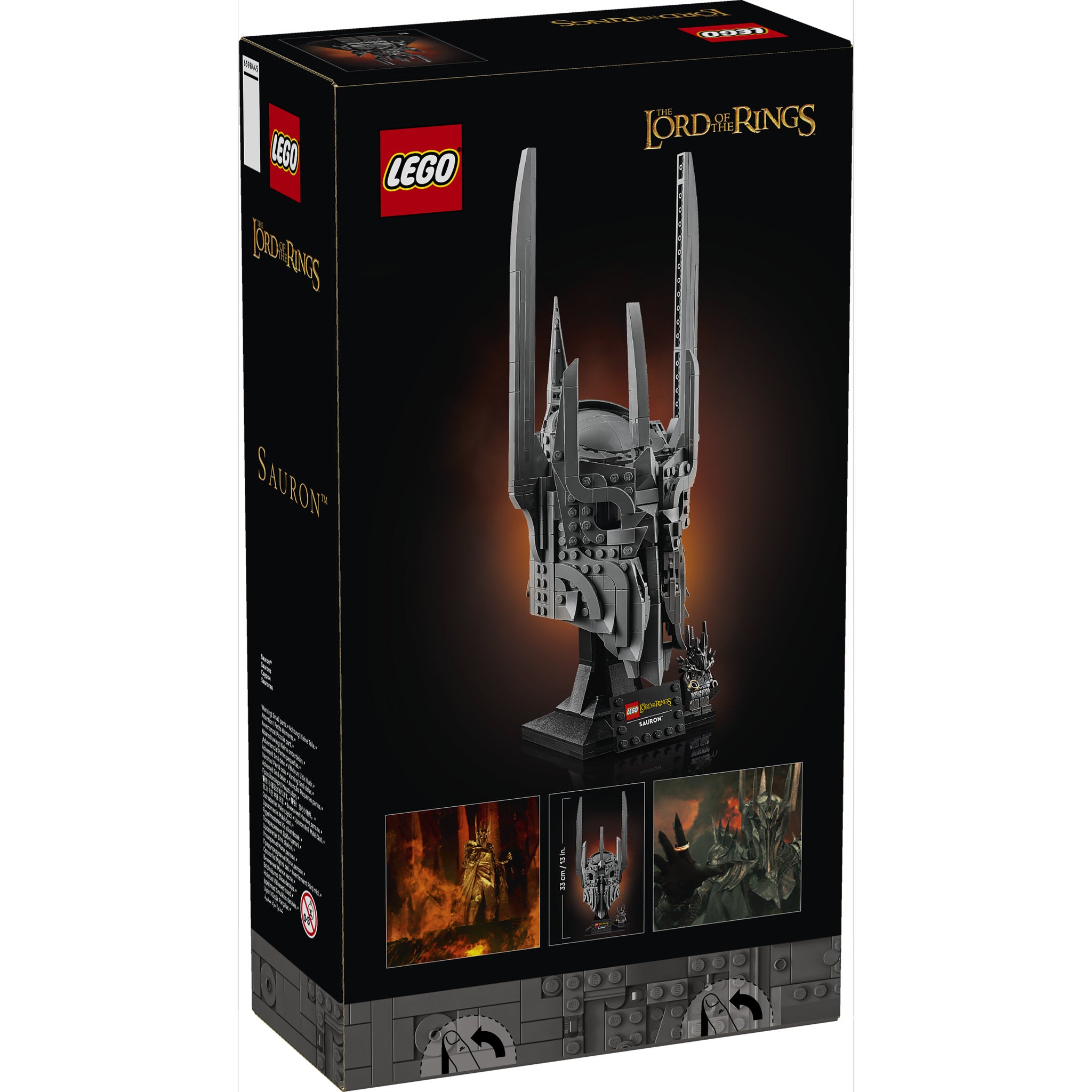 LEGO 11373 Icons The Lord of The Rings: Sauron's Helmet - Toyworld NZ
