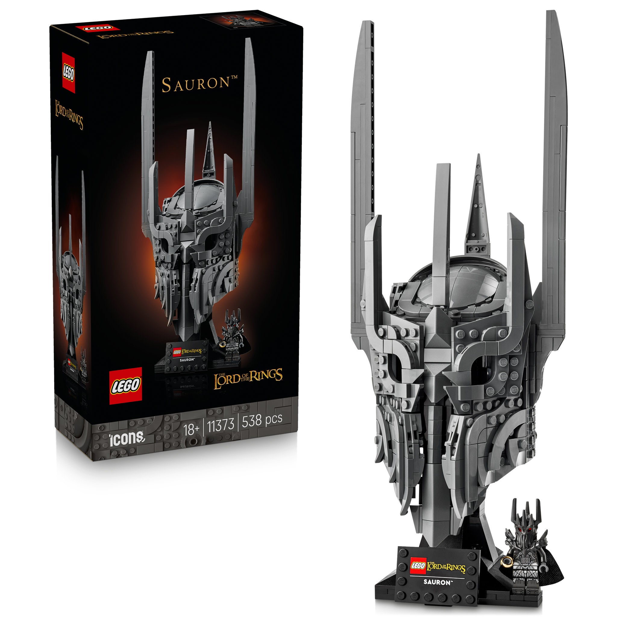 LEGO 11373 Icons The Lord of The Rings: Sauron's Helmet - Toyworld NZ