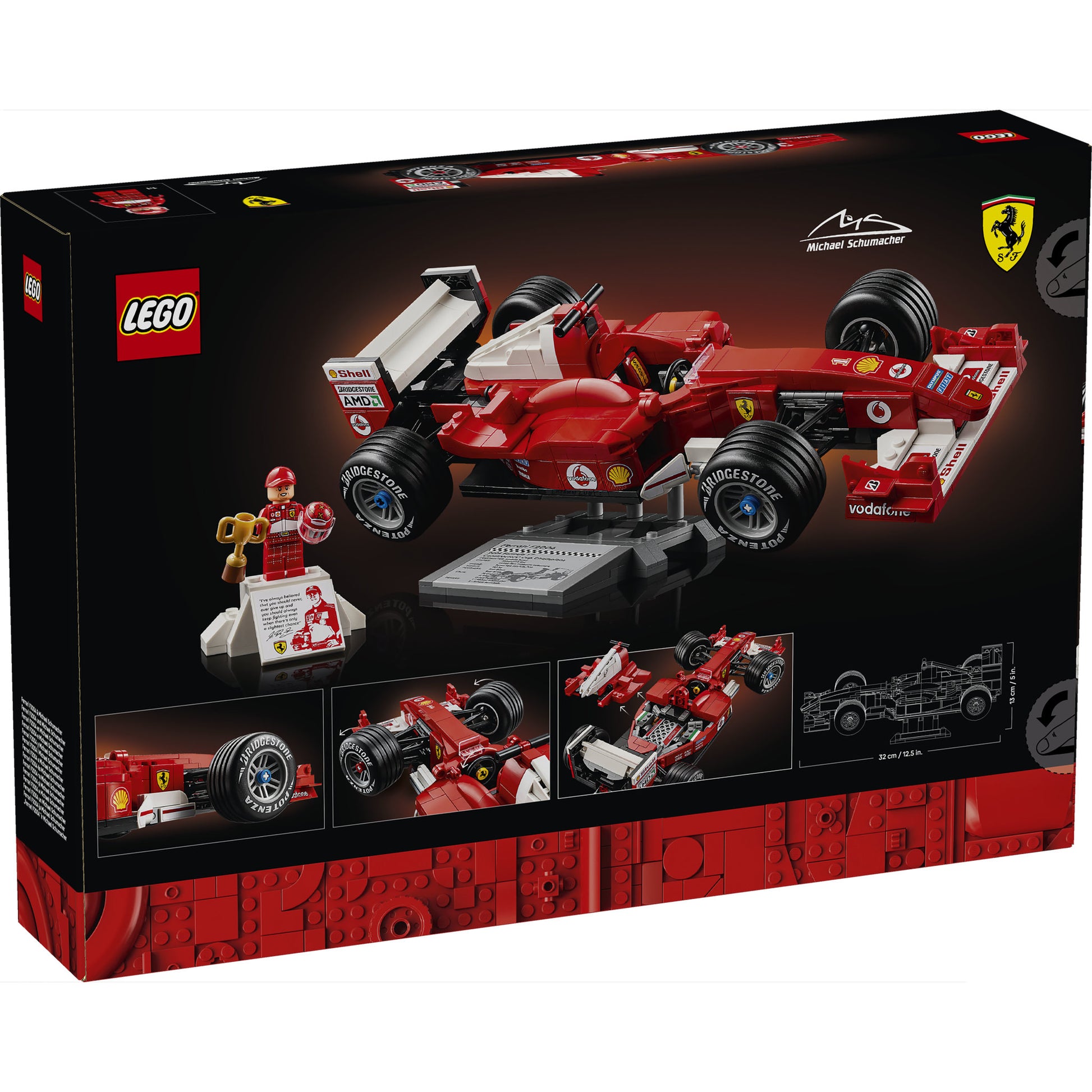 LEGO 11375 Icons Ferrari F2004 & Michael Schumacher - Toyworld NZ