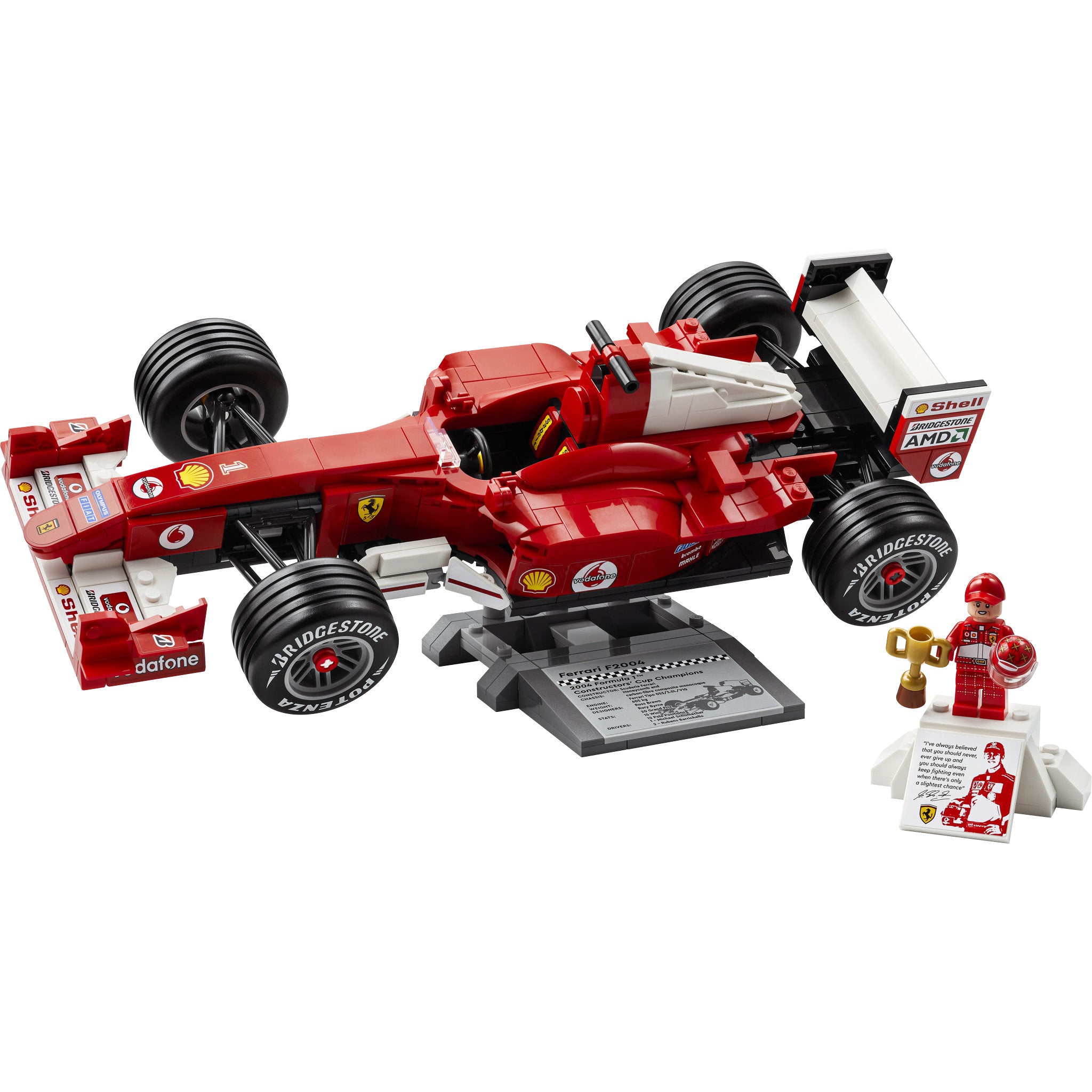 LEGO 11375 Icons Ferrari F2004 & Michael Schumacher - Toyworld NZ