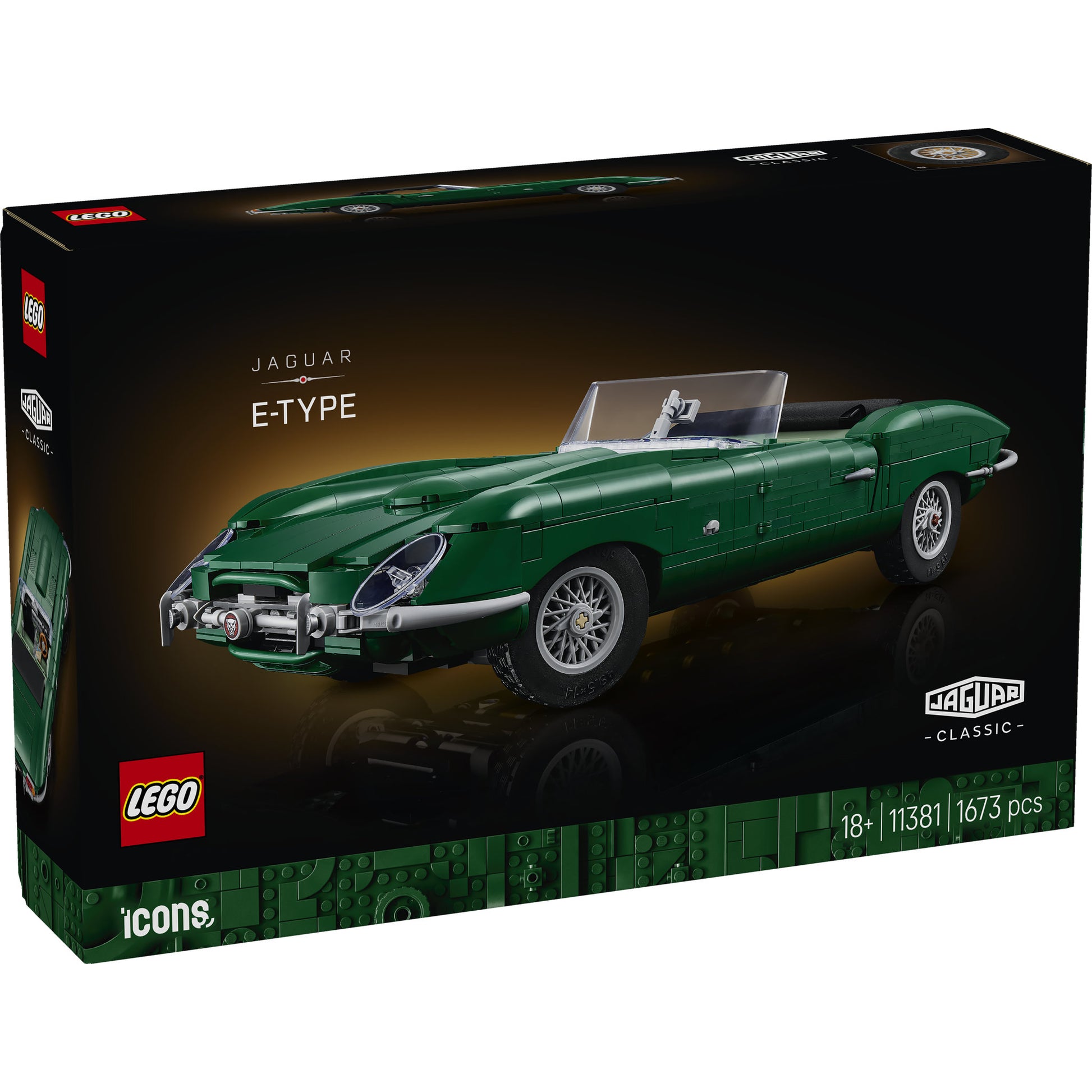 LEGO 11381 Icons Jaguar E-Type - Toyworld NZ