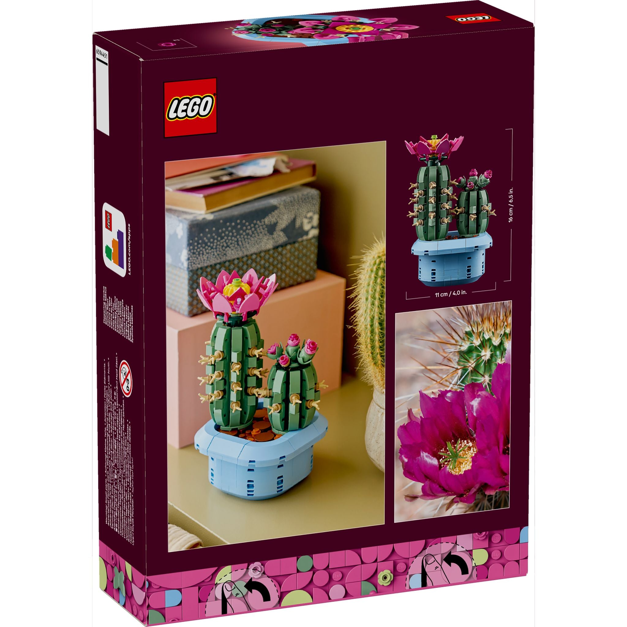 LEGO 11509 Botanicals Flowering Cactus