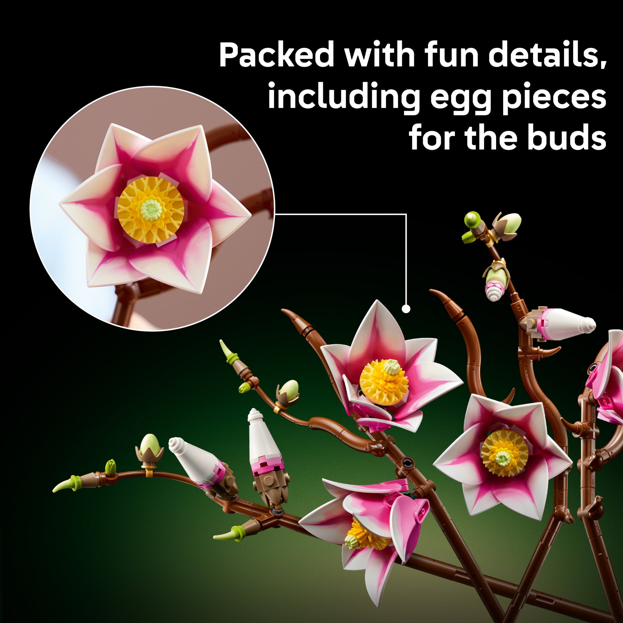 LEGO 11510 Botanicals Magnolia Branches - Toyworld NZ