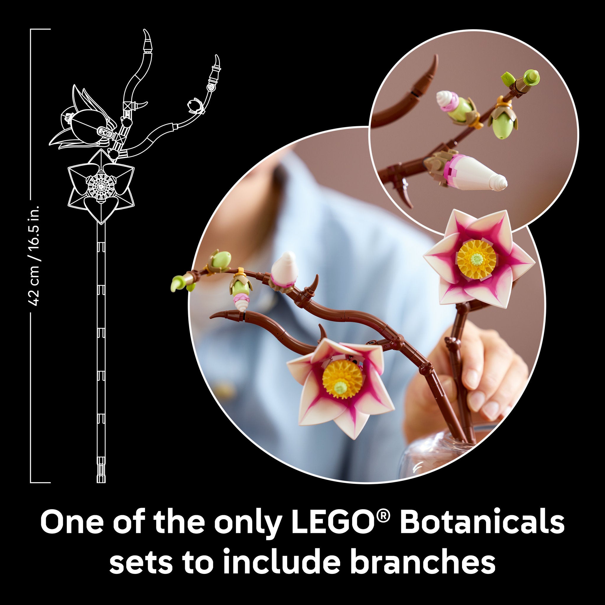 LEGO 11510 Botanicals Magnolia Branches - Toyworld NZ