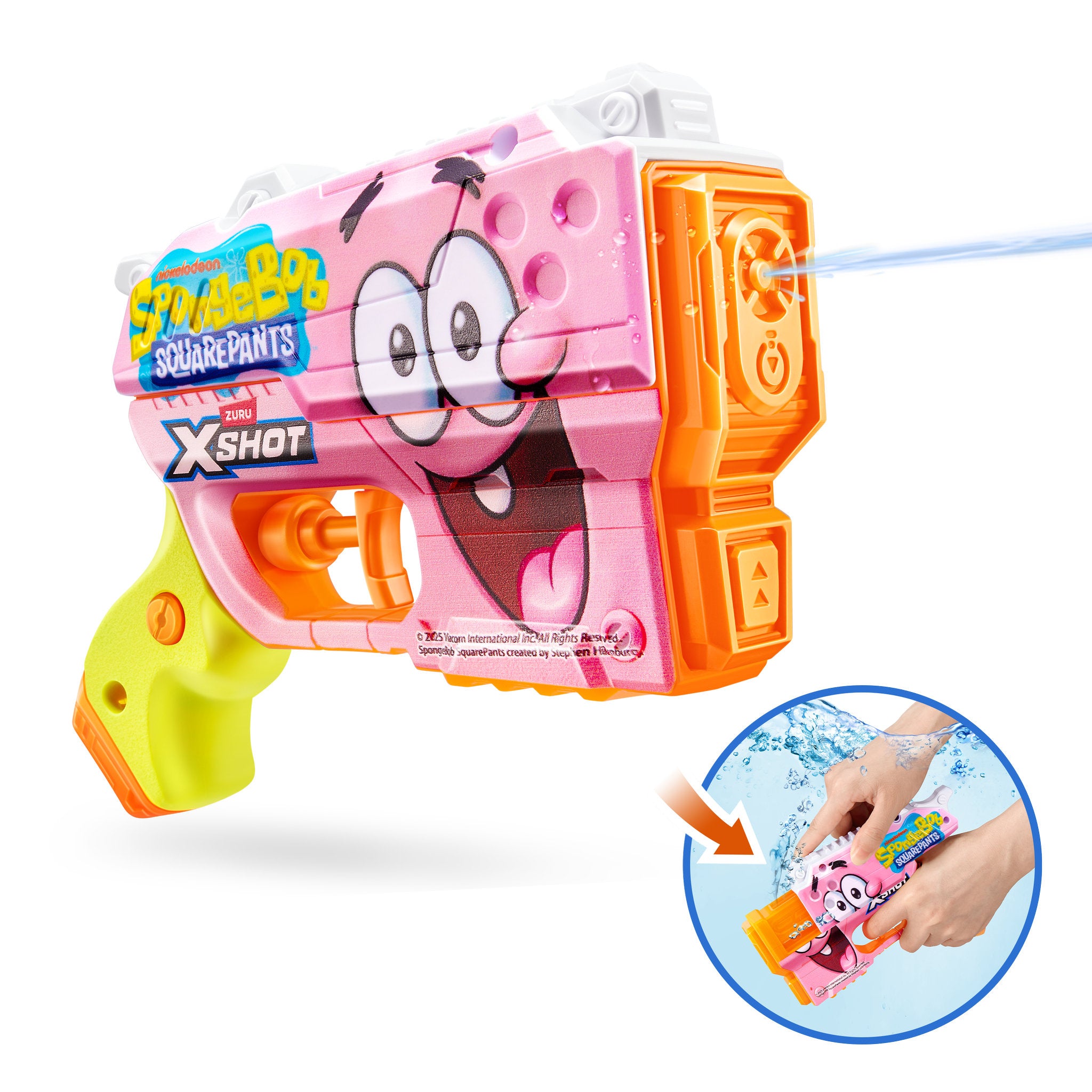 Zuru XSHOT Jr Fast Fill Water Blaster Spongebob Squarepants