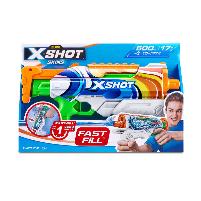 ZURU X Shot Skins Fast Fill Hyperload Water Blaster Cruiser
