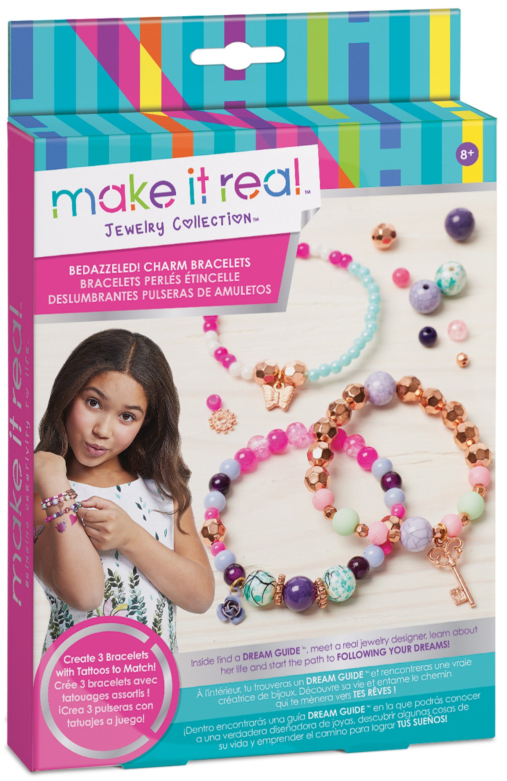 Make It Real Bedazzled! Charm Bracelets