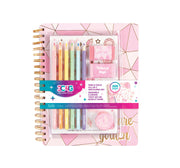 Make It Real Three Cheers For Girls Pink & Gold All-In-1 Sketching Set