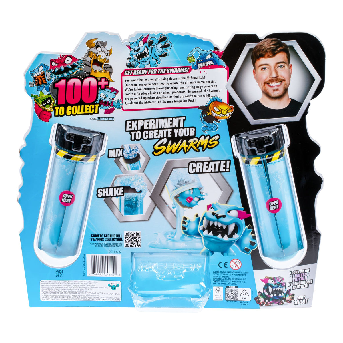 MrBeast Lab Swarms Mega Lab 12 Pack Assortment 1 - Toyworld NZ
