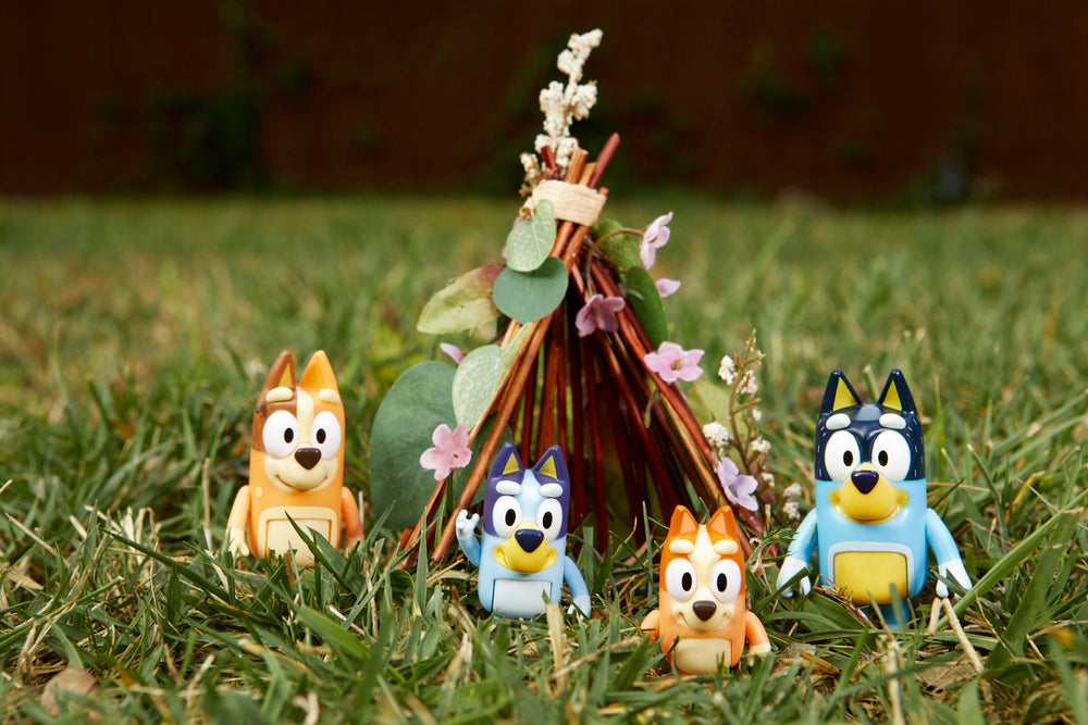 Bluey S7 Figure 4 Pack - Bluey & Family - Toyworld NZ